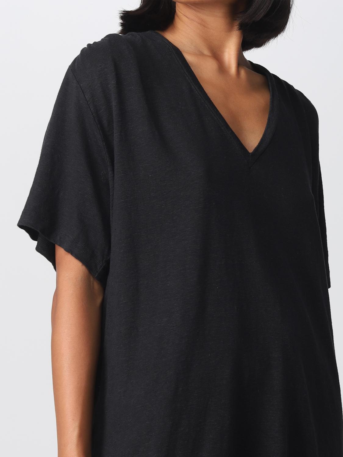 ISABEL MARANT ETOILE CAMISETA: Camiseta mujer Isabel Marant Etoile, Negro - Img 4