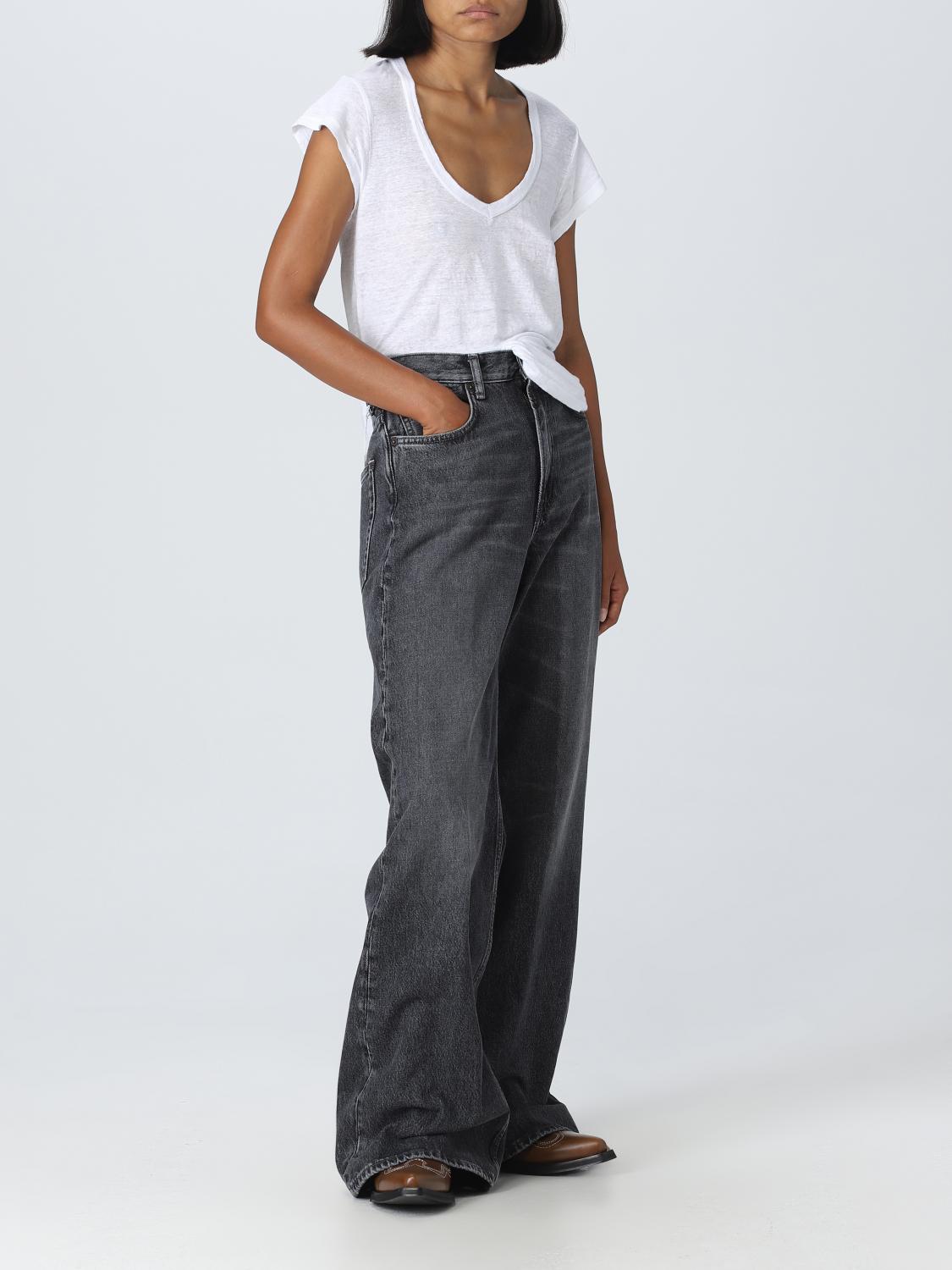 ISABEL MARANT ETOILE CAMISETA: Camiseta mujer Isabel Marant Etoile, Blanco - Img 2