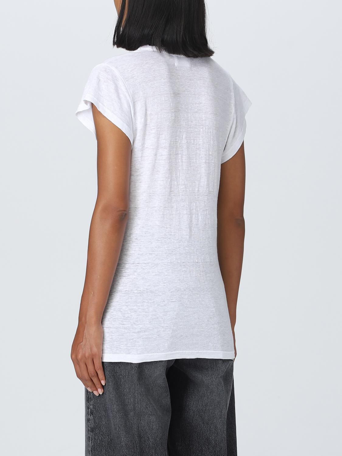 ISABEL MARANT ETOILE CAMISETA: Camiseta mujer Isabel Marant Etoile, Blanco - Img 3