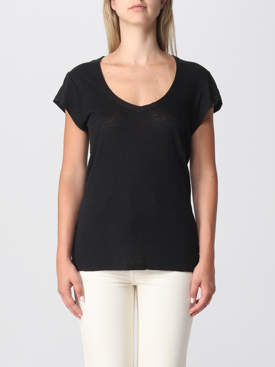 ISABEL MARANT ETOILE CAMISETA: Camiseta mujer Isabel Marant Etoile, Negro - Img 1