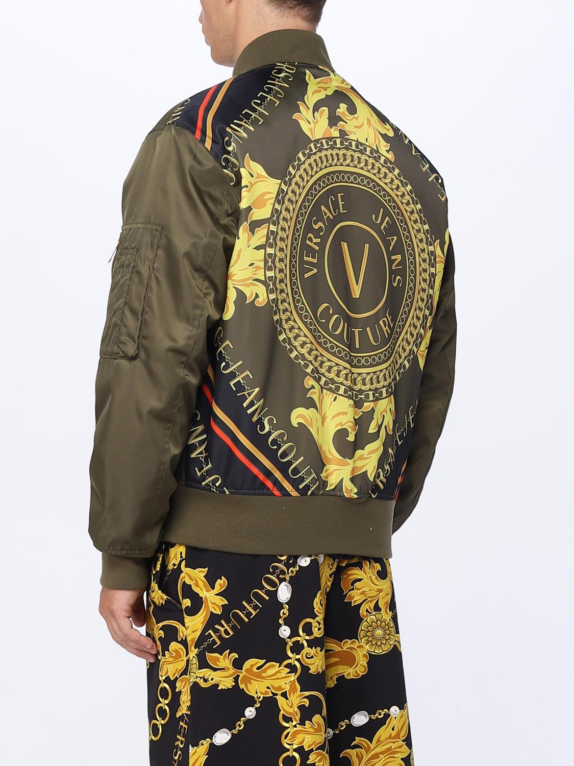 VERSACE JEANS COUTURE CHAQUETA: Chaqueta hombre Versace Jeans Couture, Militar - Img 3