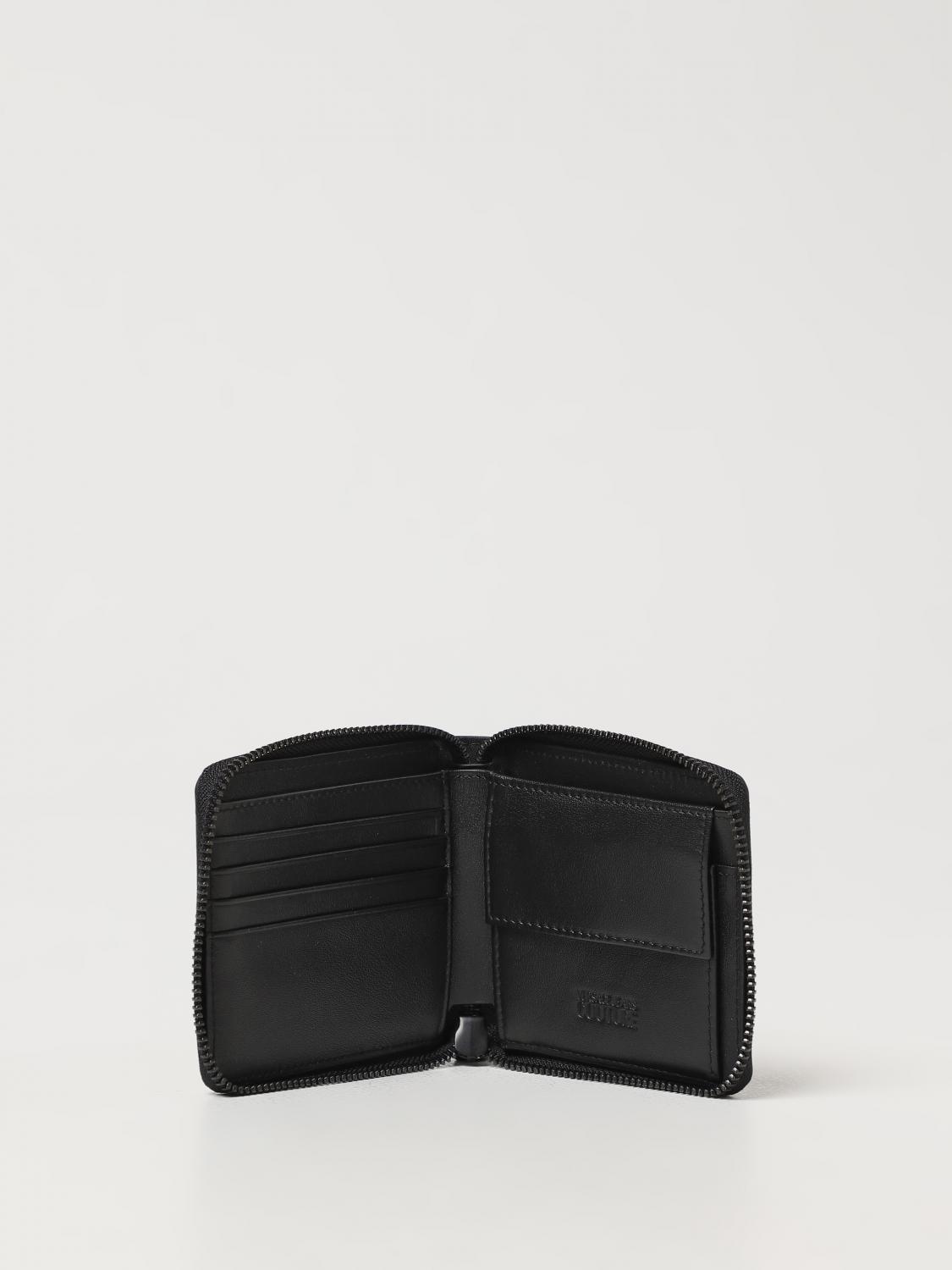 VERSACE JEANS COUTURE：財布 メンズ - ブラック | GIGLIO.COM