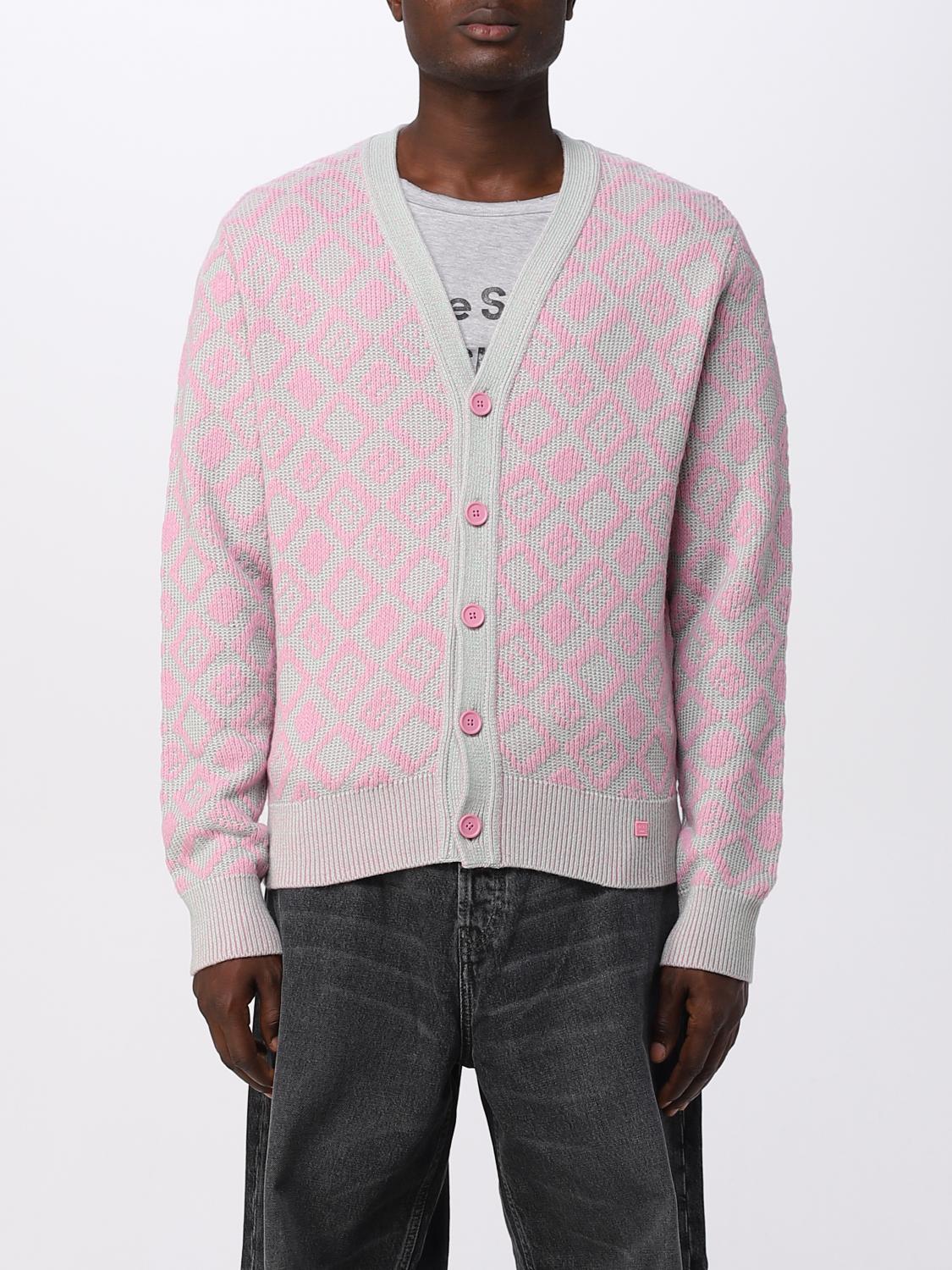 Acne Studios ピンク カーディガン ピンク系 Acne Studios(アクネストゥディオス) カーディガン