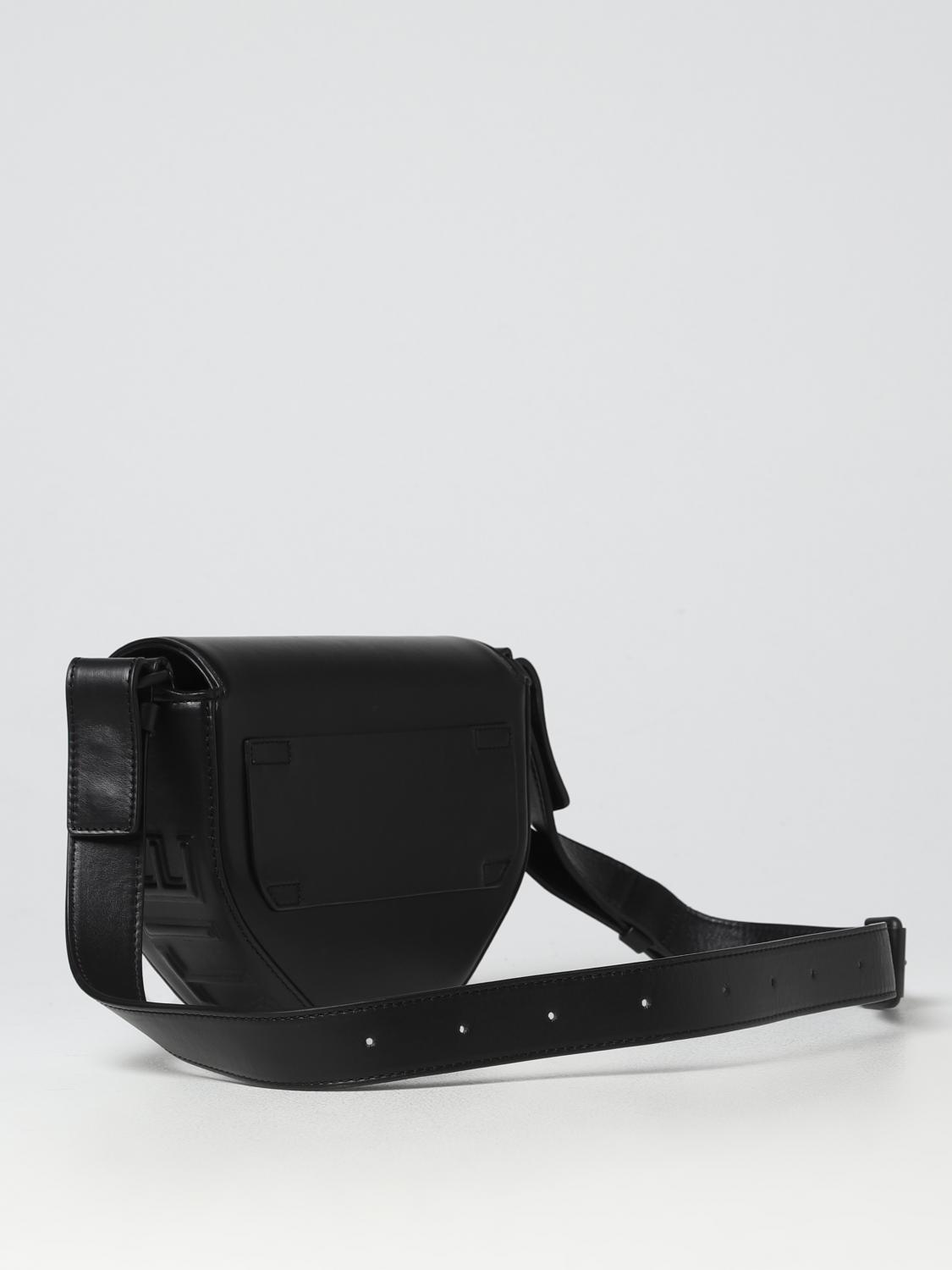 VIC MATIÉ BORSA MINI: Borsa Vita Vic Matié in pelle con logo in rilievo, Nero - Img 2