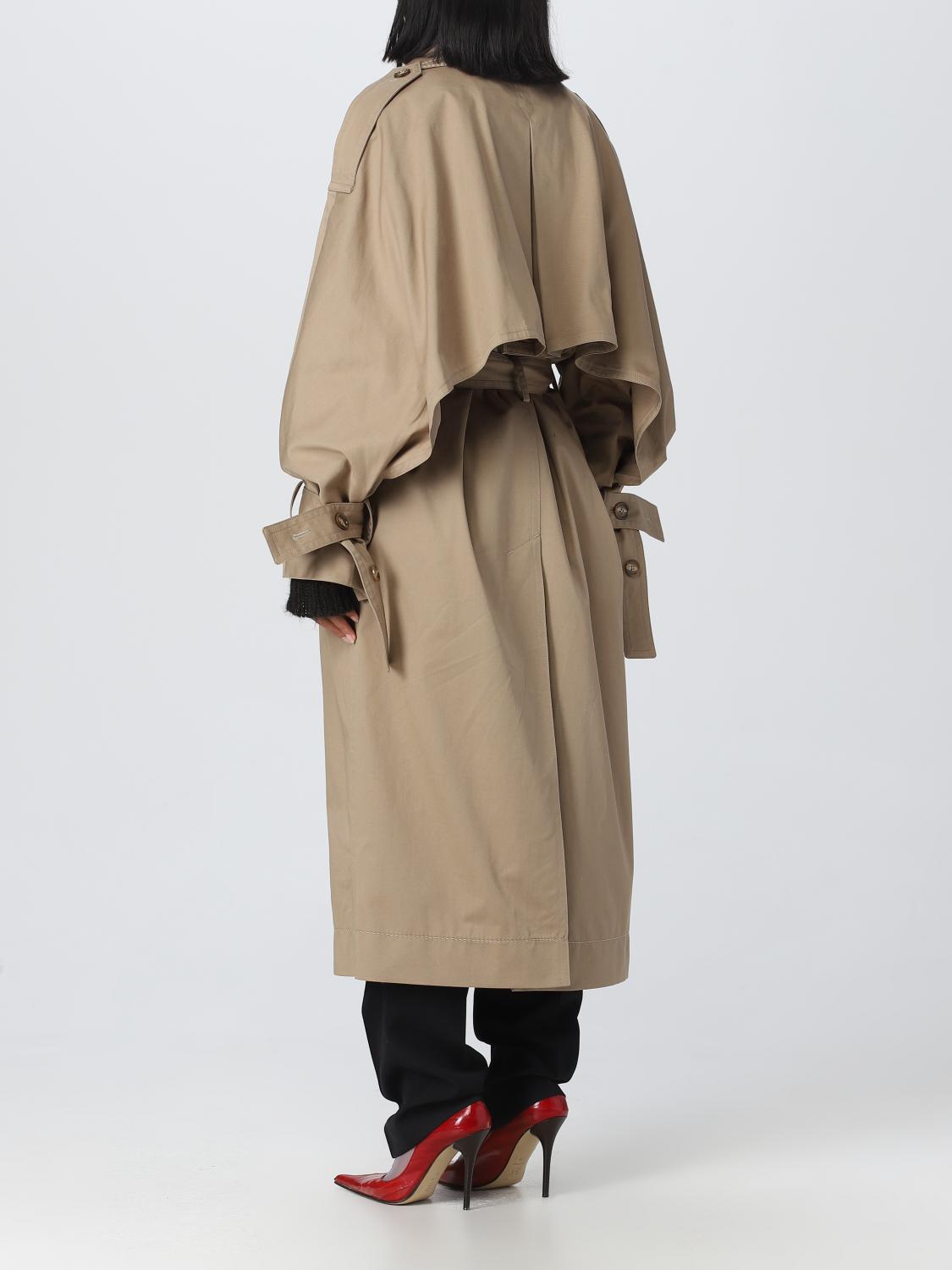 Acne Studios コート レディース - ベージュ | A90529 | GIGLIO.COM