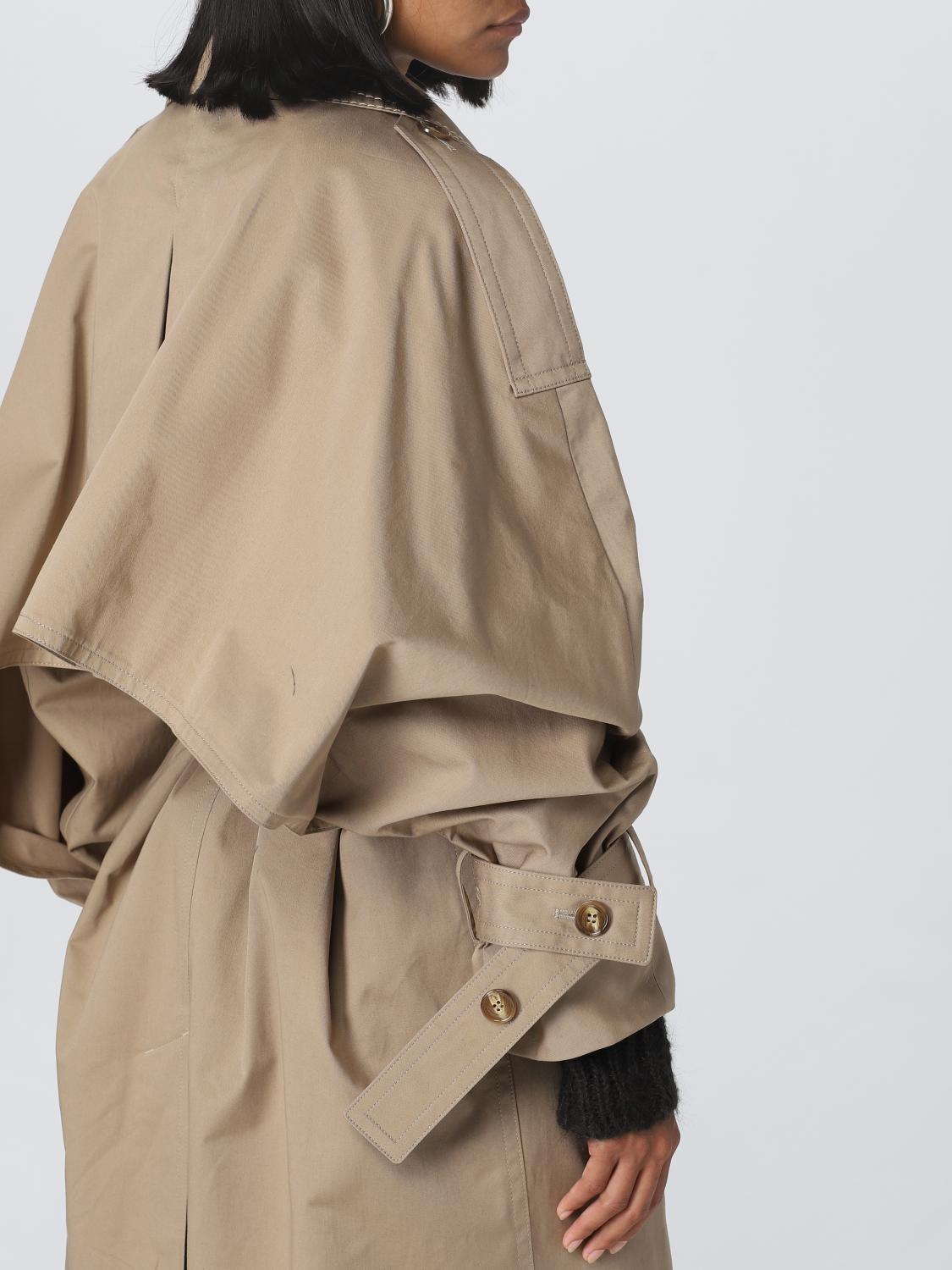 Acne Studios コート レディース - ベージュ | A90529 | GIGLIO.COM