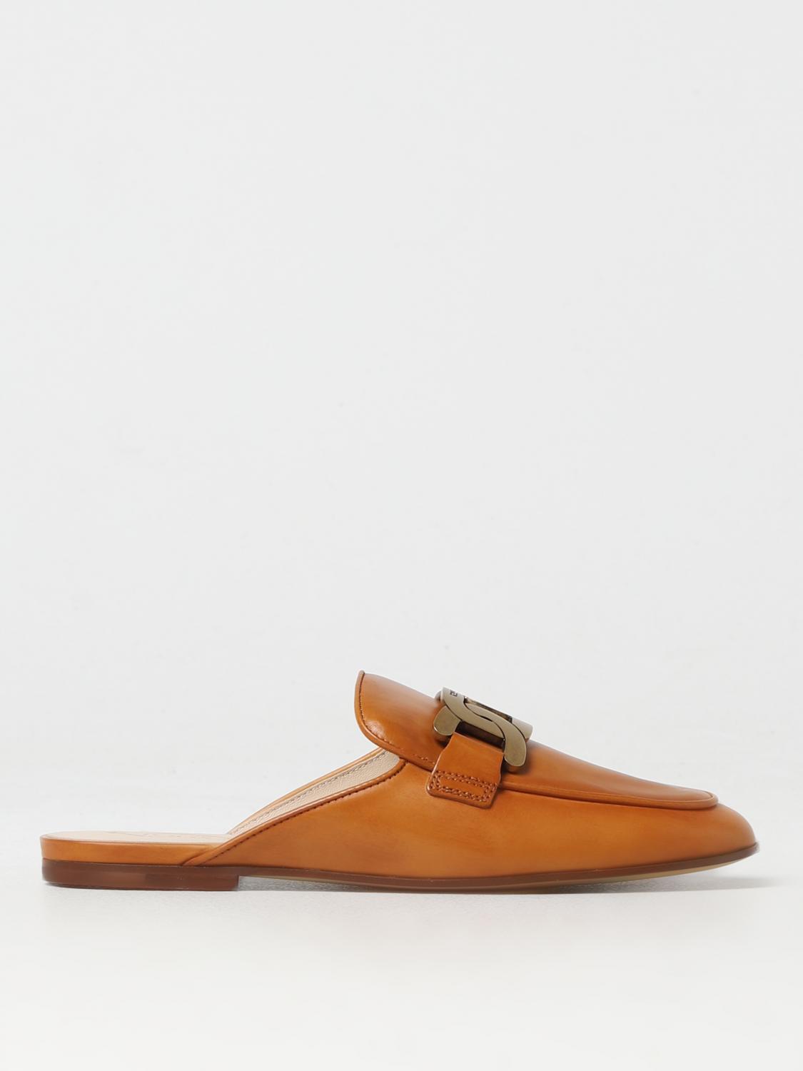 ★TOD'S★XXW79A0EX40NF5B008 Woman OFF WHITE Mules in Leather XXW79A0EX40NF538MB008 | Tods