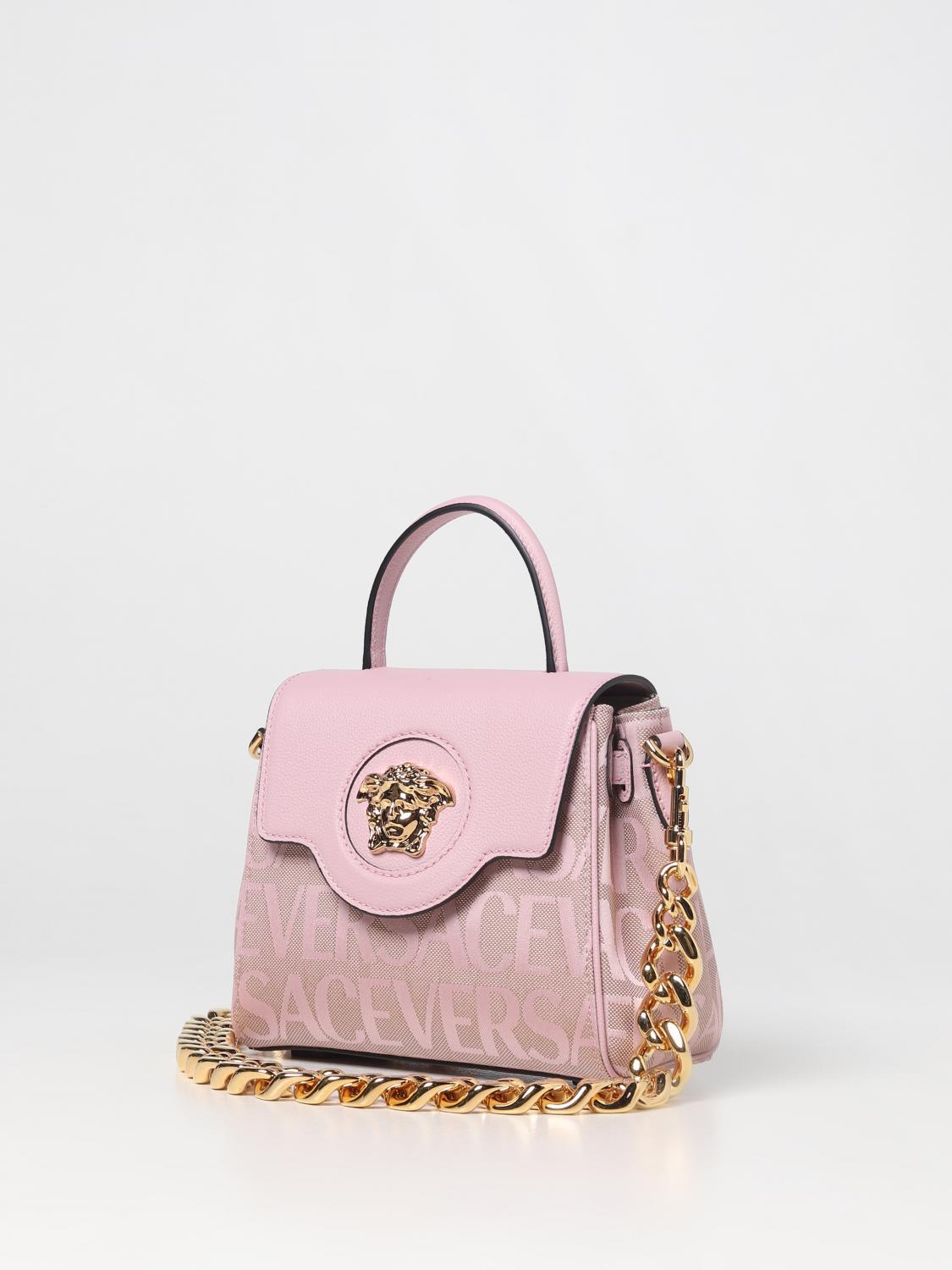 VERSACE MINI BOLSO: Bolso de mano mujer Versace, Rosa - Img 3
