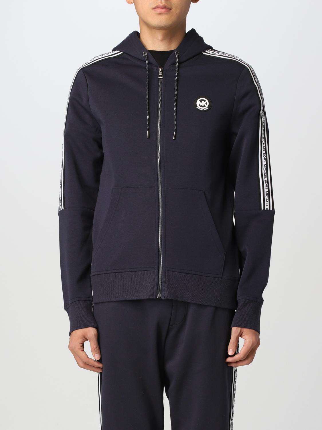 MICHAEL KORS: Jersey hombre Azul Oscuro Sudadera Michael Kors