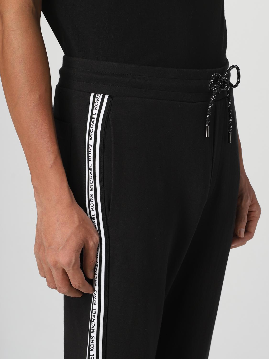 MICHAEL KORS PANTS: Pants men Michael Kors, Black - Img 4