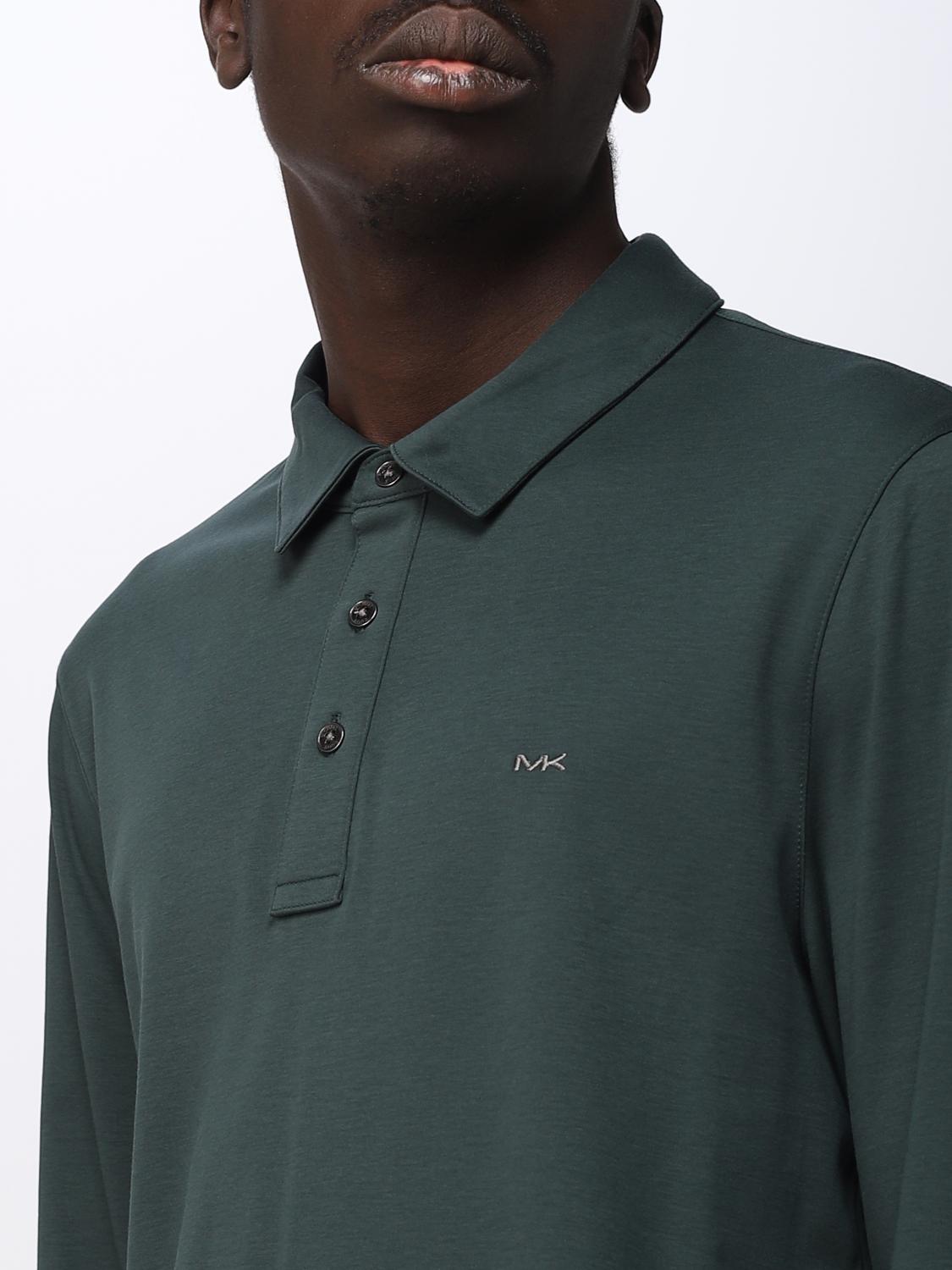 MICHAEL KORS POLO: Polo Michael Kors in cotone, Verde - Img 3