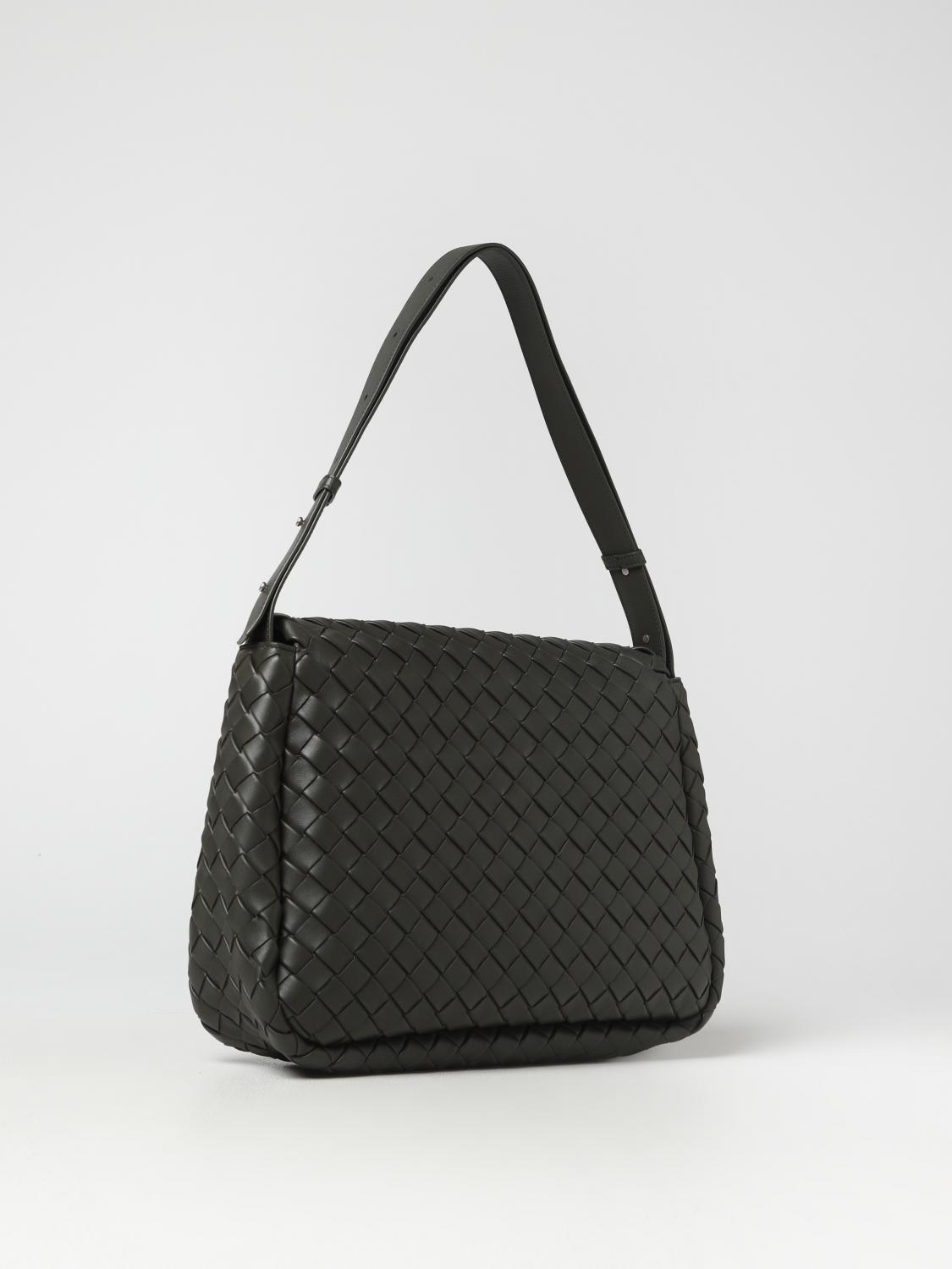BOTTEGA VENETA BORSA: Borsa Cobble Bottega Veneta in nappa intrecciata, Verde - Img 2