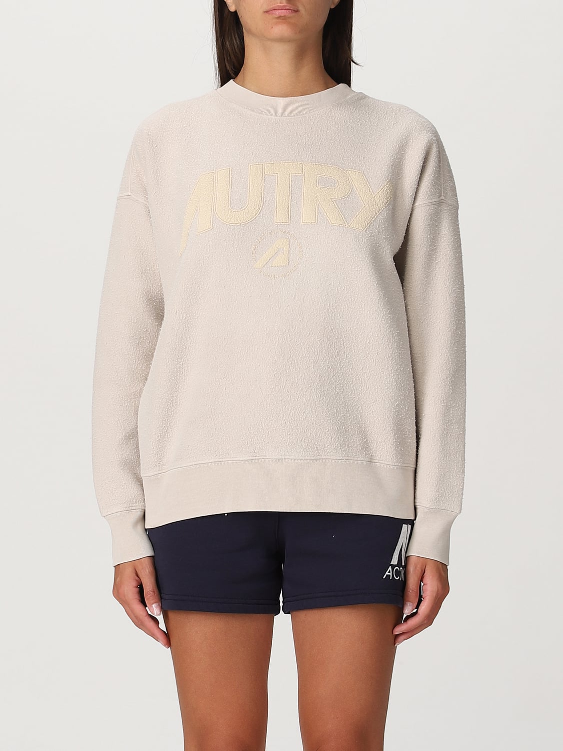 AUTRY SWEATSHIRT: Pullover damen Autry, Beige - Img 1