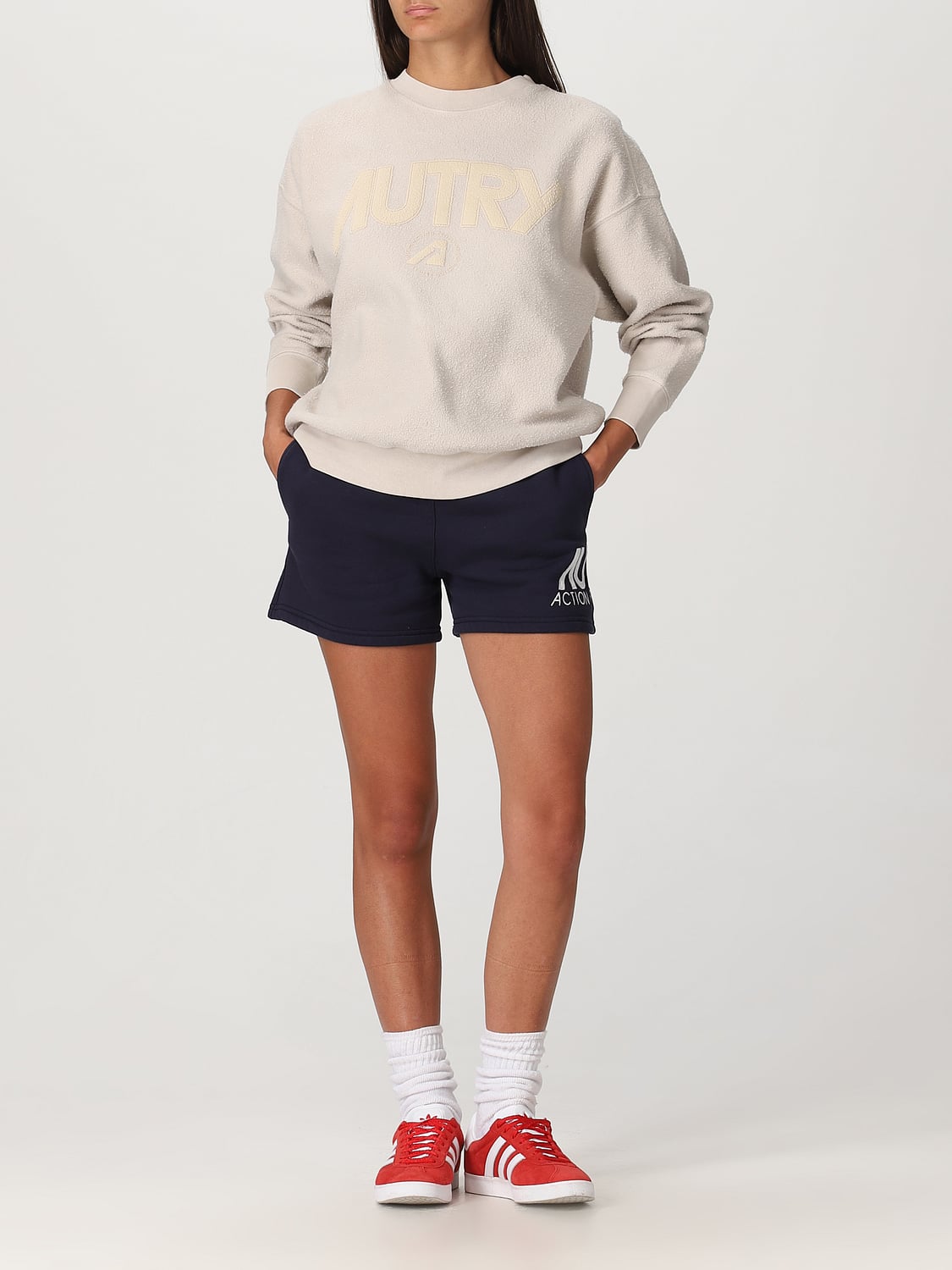 AUTRY SWEATSHIRT: Pullover damen Autry, Beige - Img 2