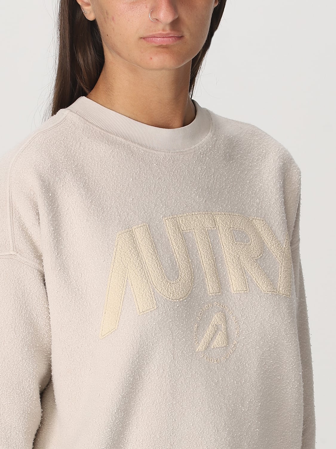 AUTRY SWEATSHIRT: Pullover damen Autry, Beige - Img 4