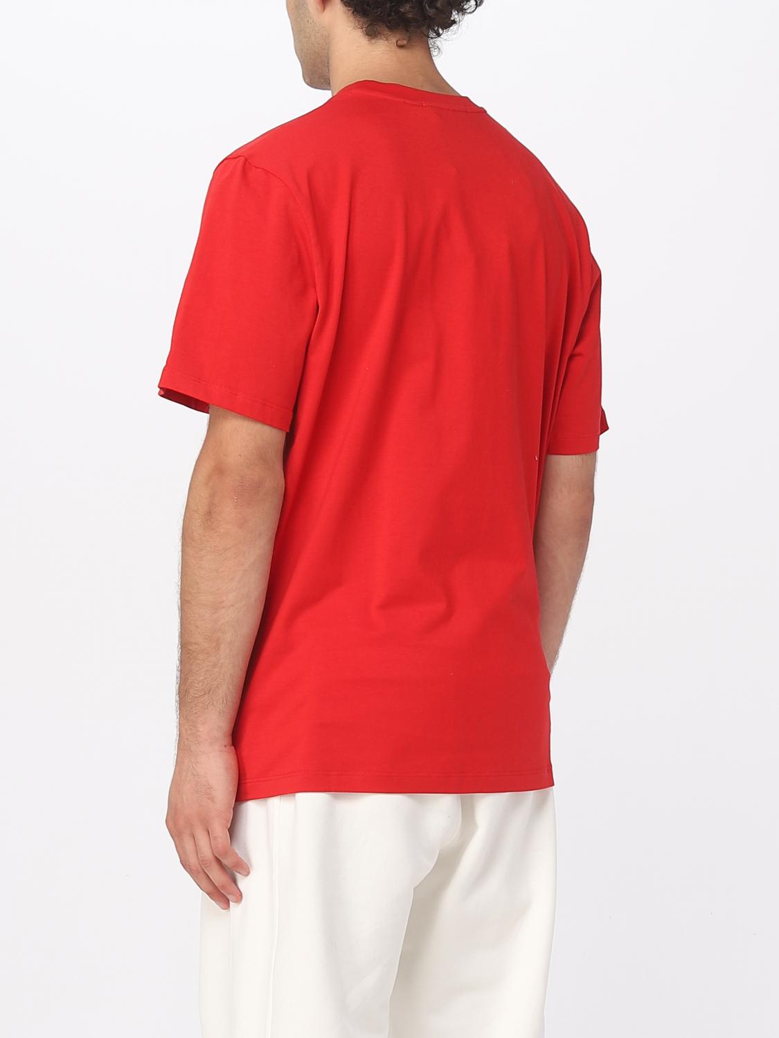 MSGM T-SHIRT: MSGM cotton t-shirt, Red - Img 3