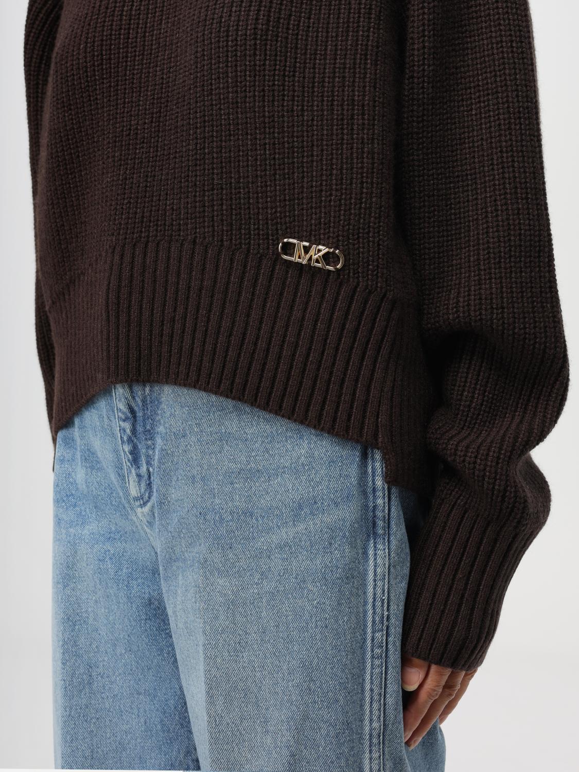 MICHAEL KORS PULL: Pull femme Michael Kors, Marron - Img 3