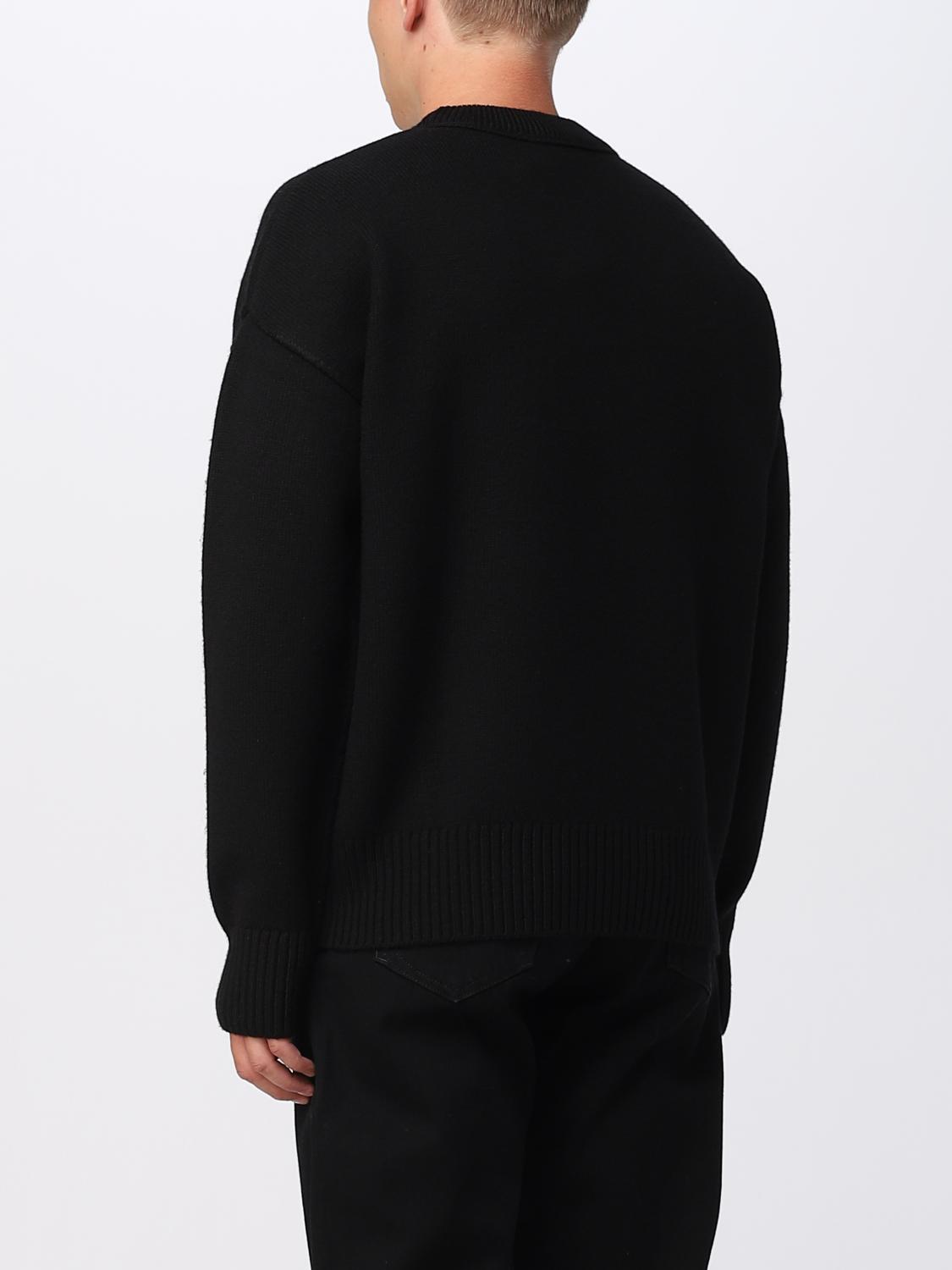 AMI PARIS SWEATER: Sweatshirt men Ami Paris, Black - Img 3
