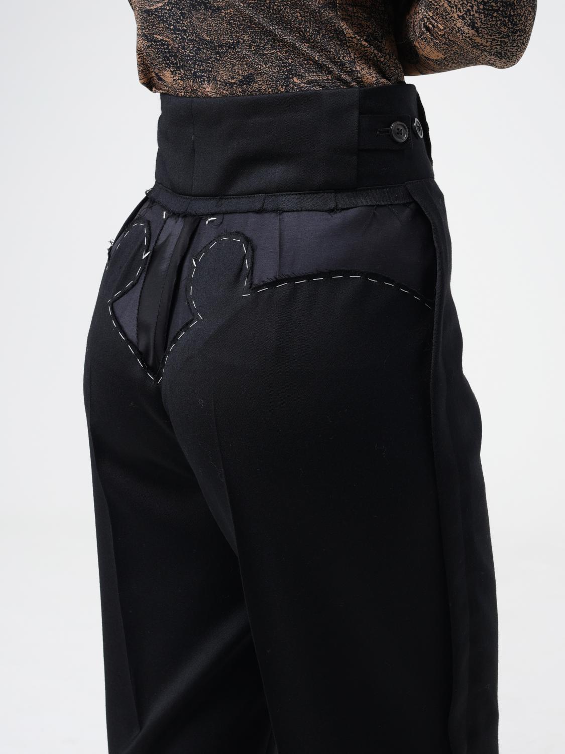 Maison Margiela pants in wool - Black | S29KA0384S44579 | GIGLIO.COM