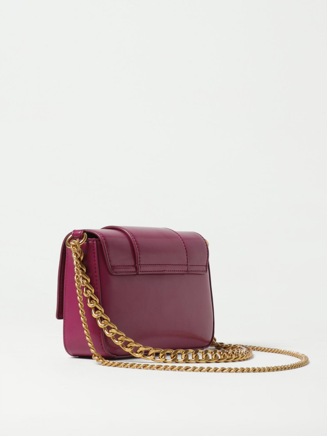 LIU JO BORSA MINI: Borsa Adenia Liu Jo in pelle sintetica con placca logo in metallo, Lilla - Img 2