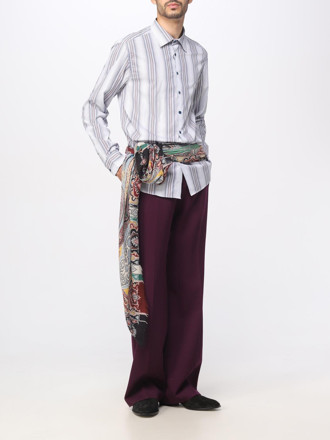 ETRO CAMISA: Camisa hombre Etro, Azul Oscuro - Img 2