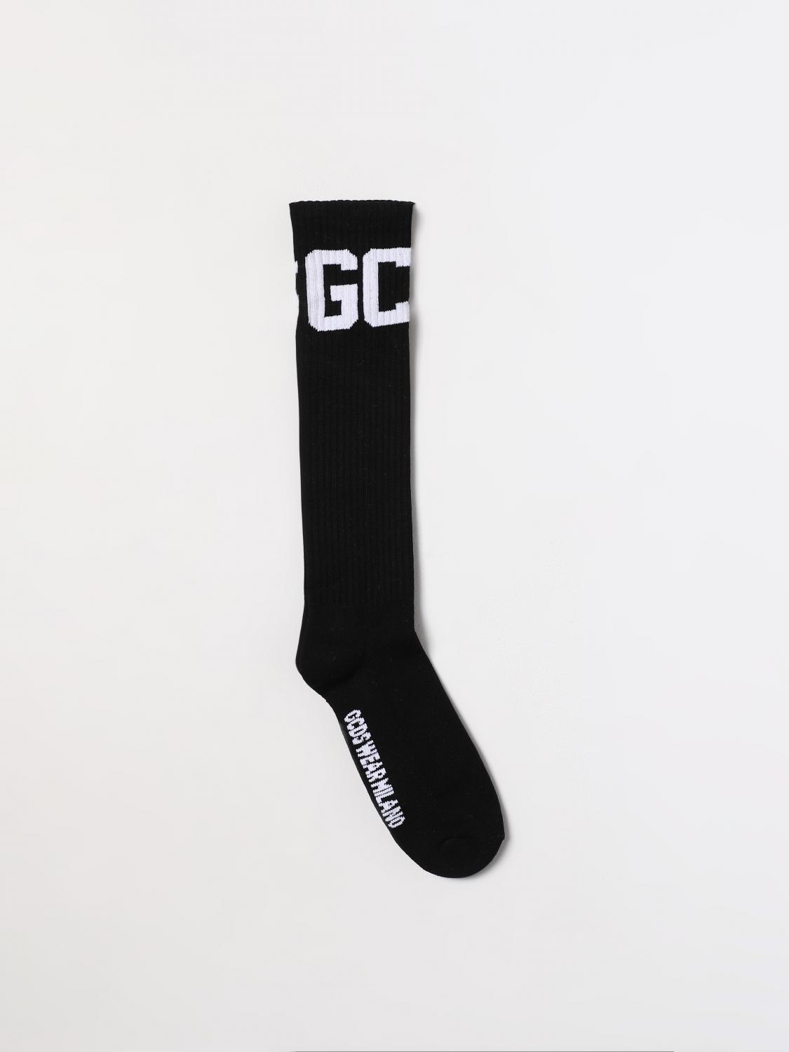 GCDS SOCKS: Socks men GCDS, Black - Img 1
