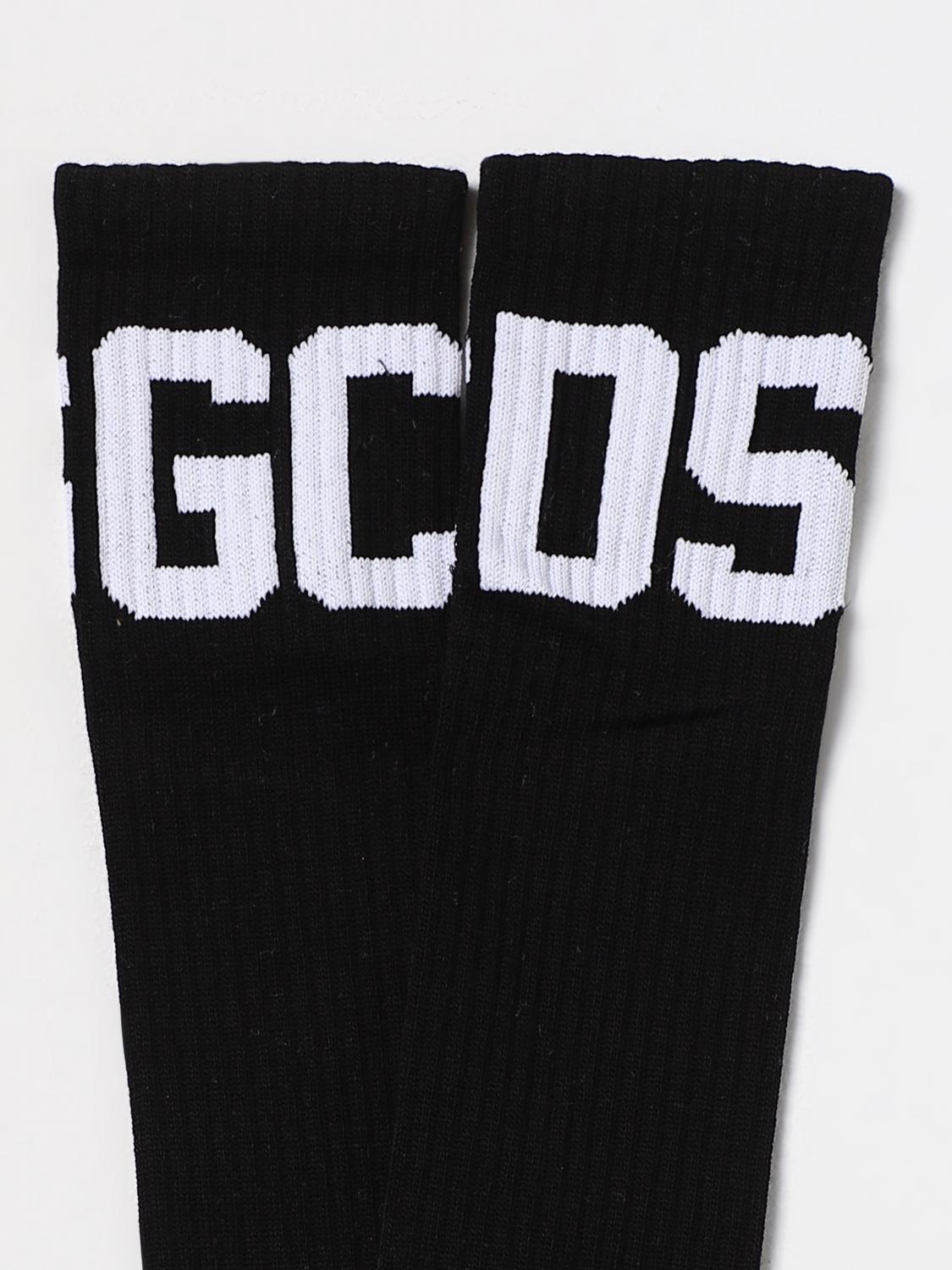 GCDS SOCKS: Socks men GCDS, Black - Img 2