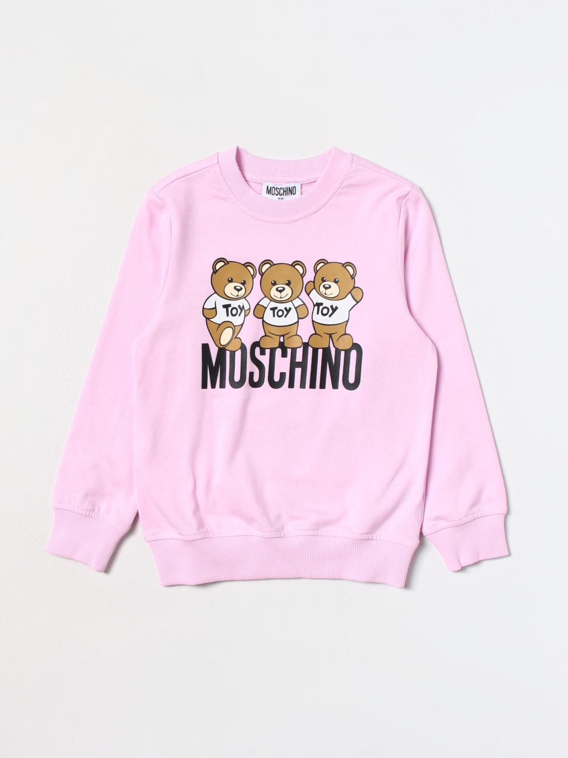 MOSCHINO PULLOVER: Pullover kinder Moschino Kid, Pink - Img 1