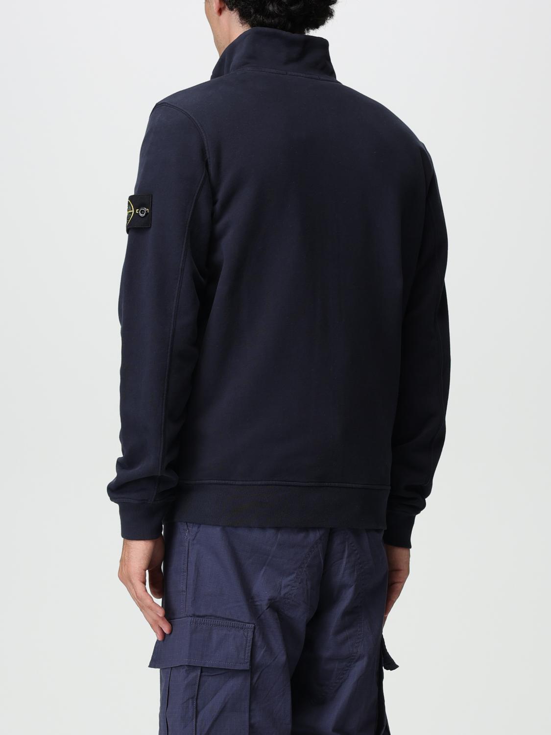 STONE ISLAND SUDADERA: Sudadera hombre Stone Island, Azul Oscuro - Img 3