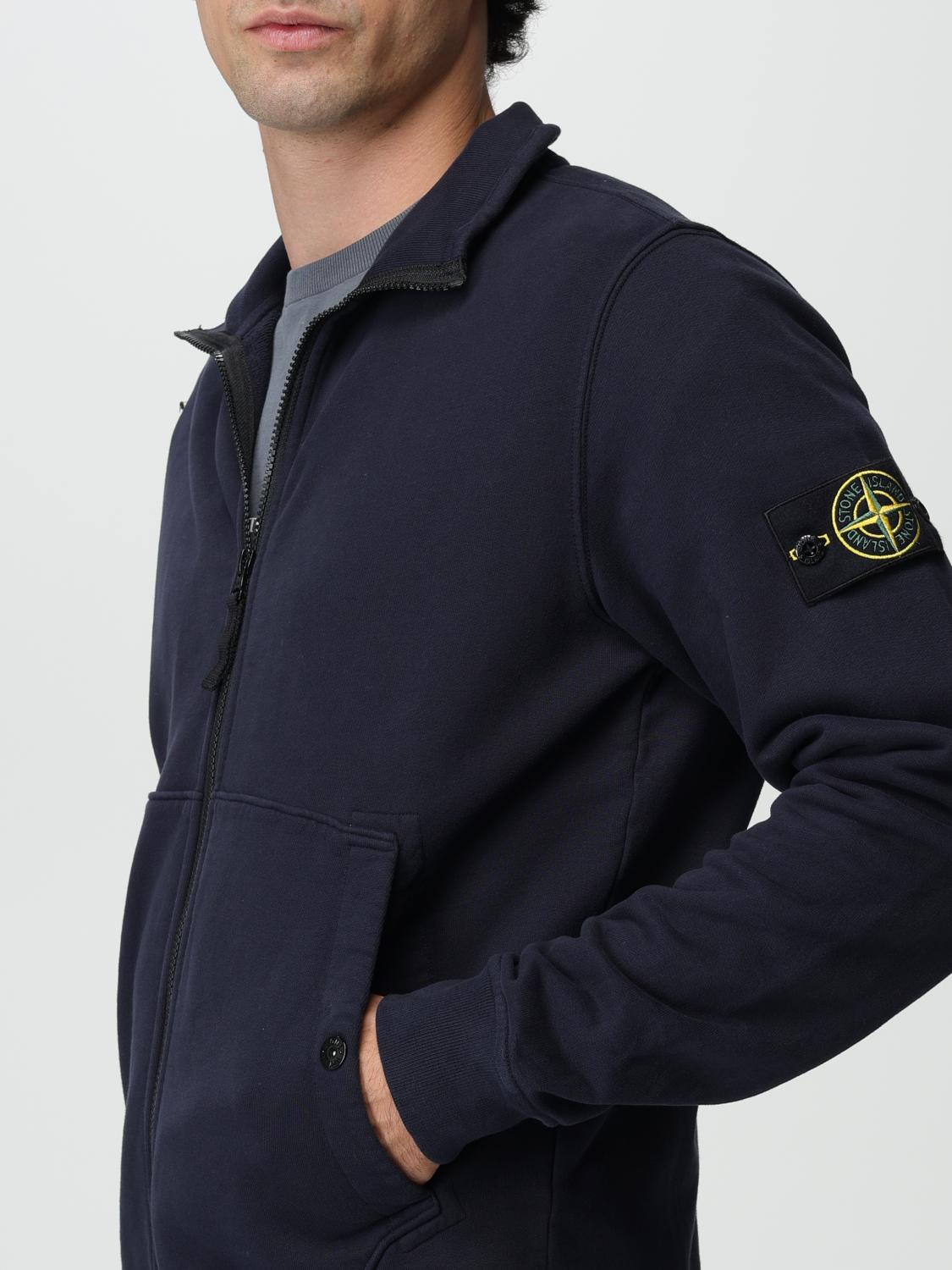 STONE ISLAND SUDADERA: Sudadera hombre Stone Island, Azul Oscuro - Img 5