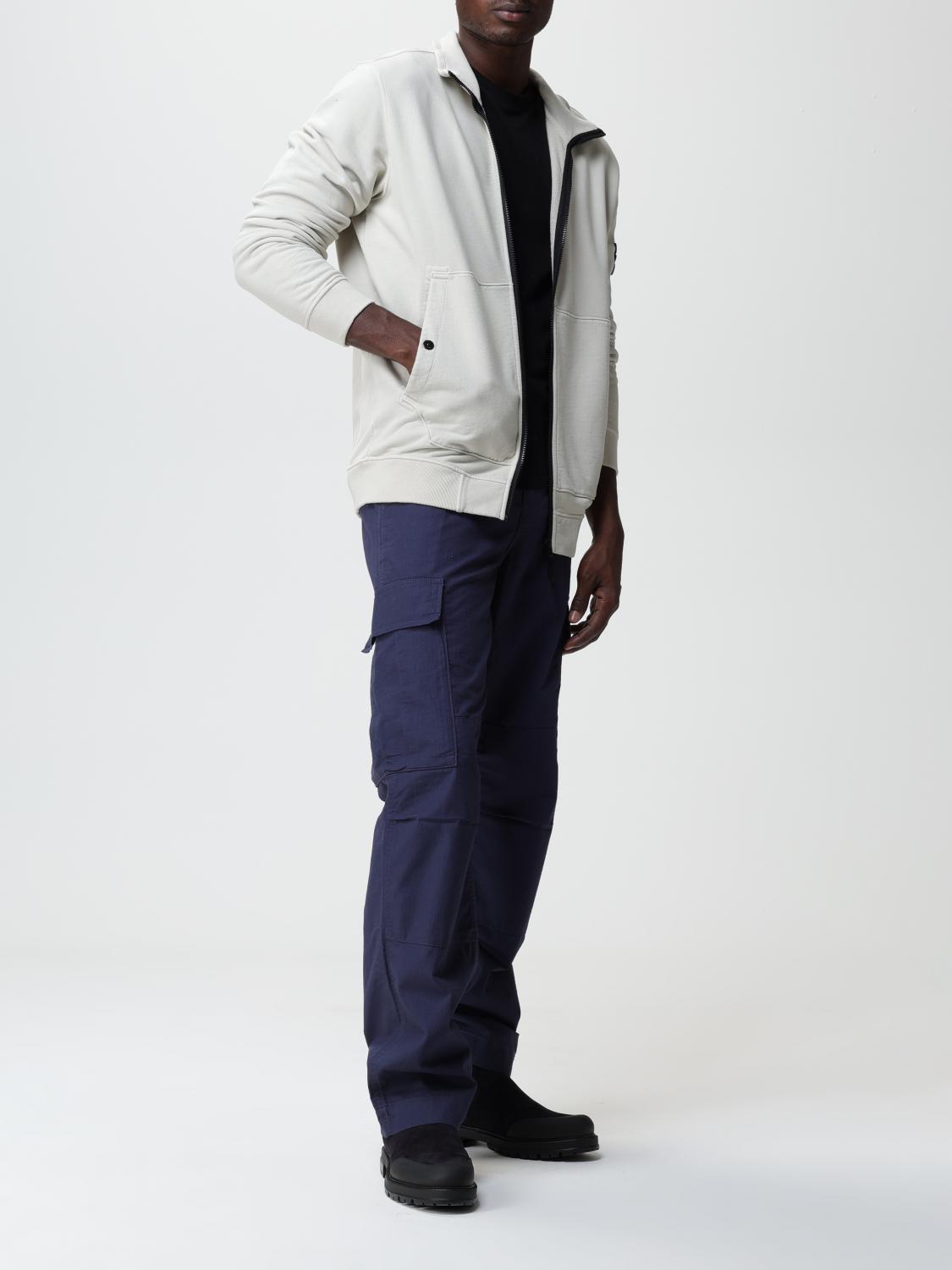 STONE ISLAND 스웨트셔츠: 스웨트셔츠 남성 Stone Island, 베이지 - Img 2