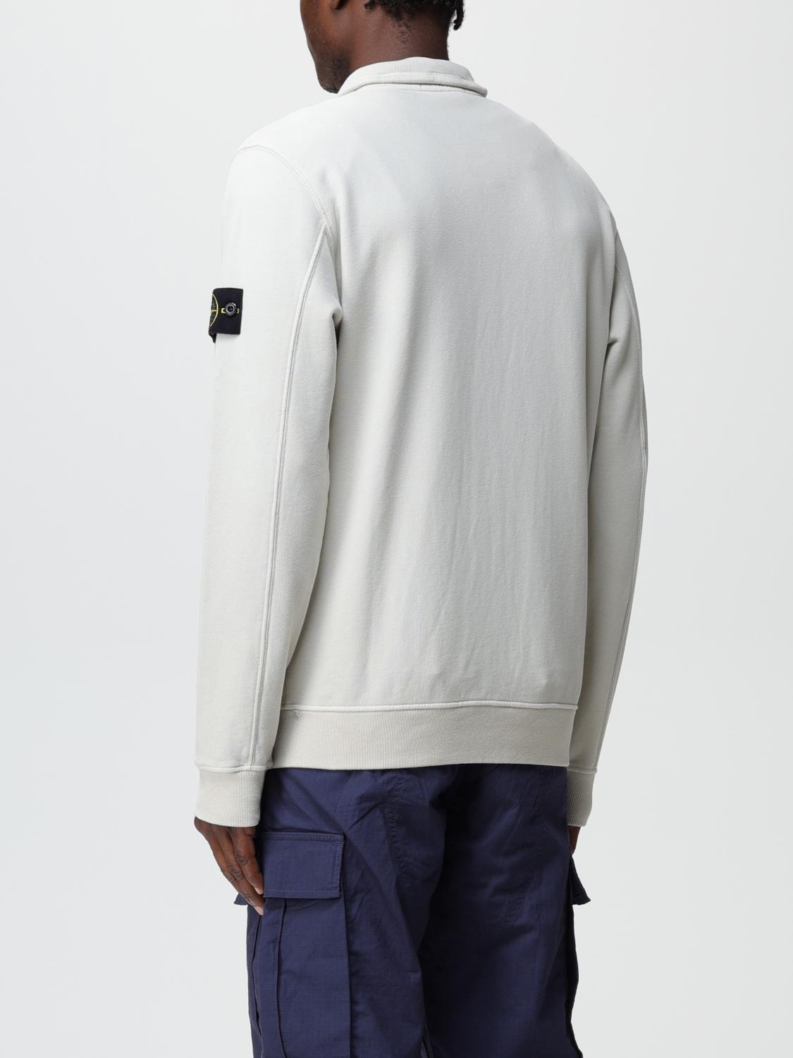 STONE ISLAND 스웨트셔츠: 스웨트셔츠 남성 Stone Island, 베이지 - Img 3