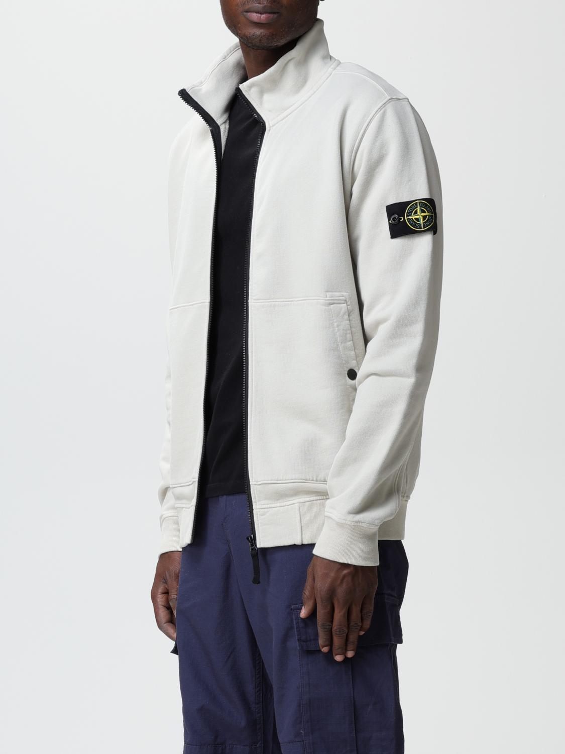 STONE ISLAND 스웨트셔츠: 스웨트셔츠 남성 Stone Island, 베이지 - Img 4