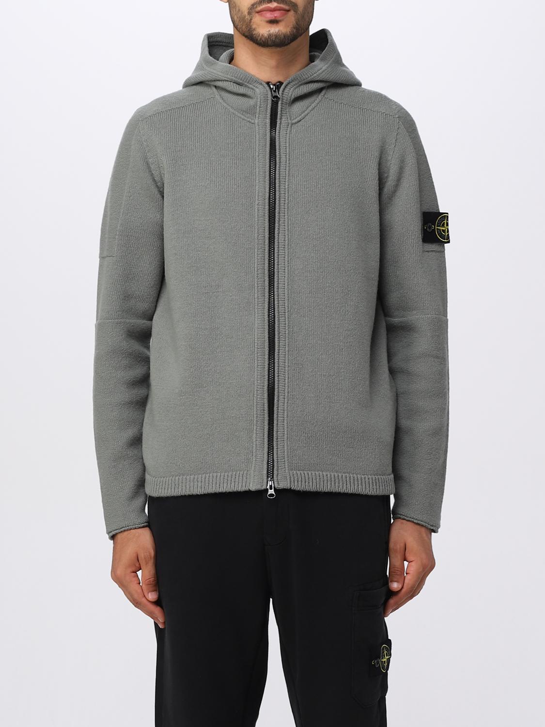 STONE ISLAND STRICKJACKE: Pullover herren Stone Island, Grün - Img 1