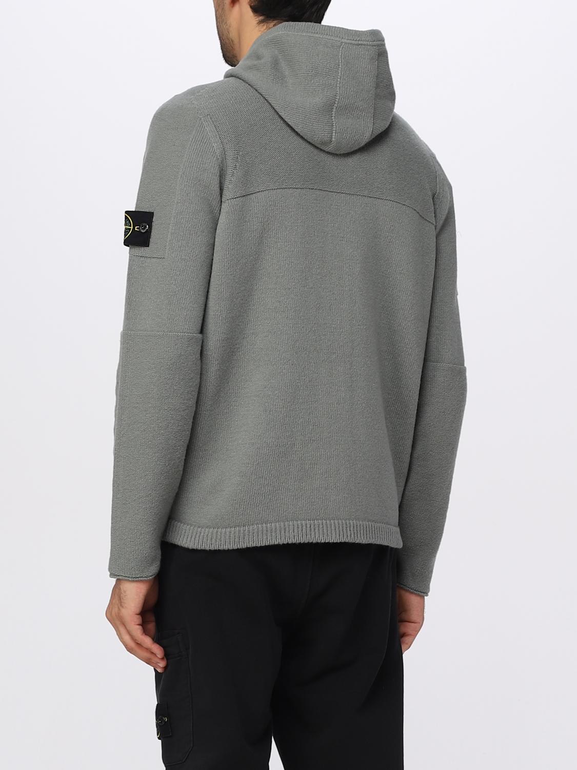 STONE ISLAND STRICKJACKE: Pullover herren Stone Island, Grün - Img 3