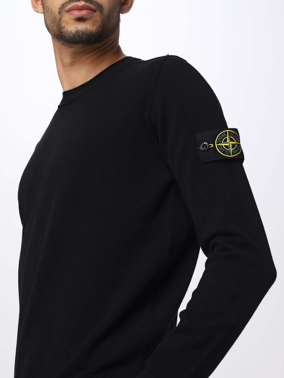 STONE ISLAND PULLOVER: Pullover herren Stone Island, Schwarz - Img 5