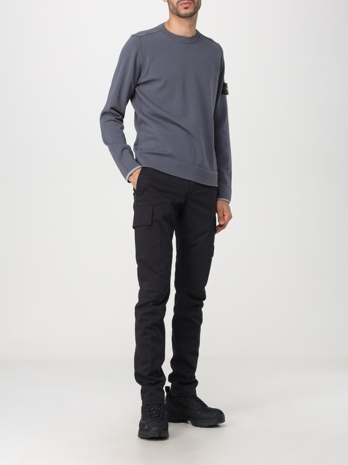STONE ISLAND PULLOVER: Pullover herren Stone Island, Grau - Img 2
