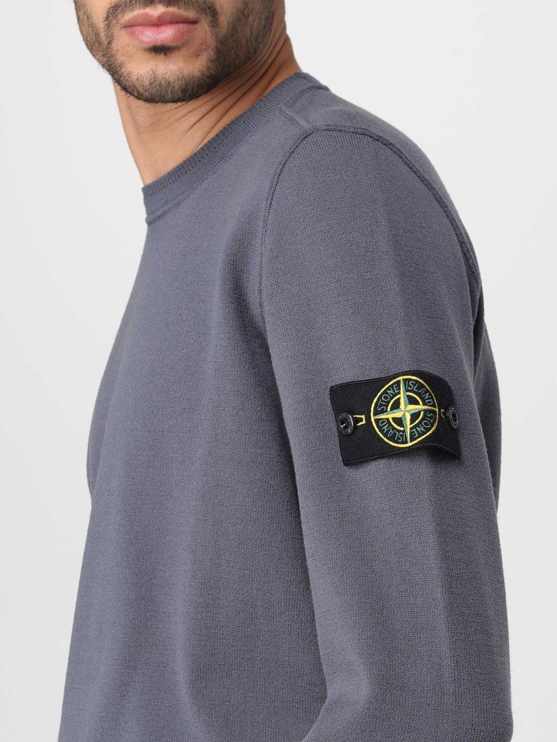 STONE ISLAND PULLOVER: Pullover herren Stone Island, Grau - Img 5