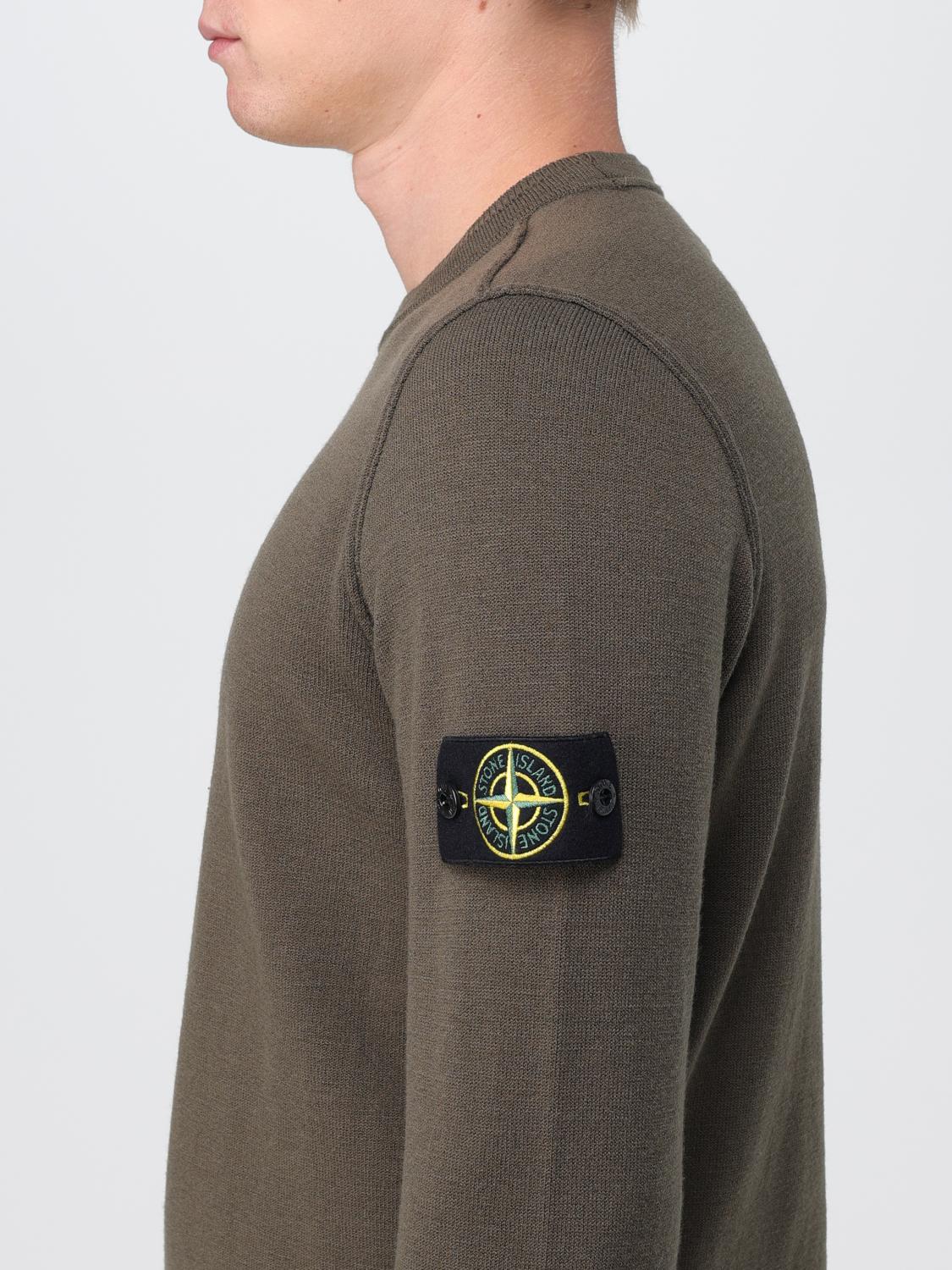 STONE ISLAND PULLOVER: Pullover herren Stone Island, Military - Img 5