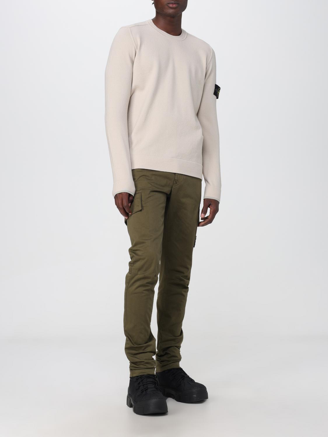 STONE ISLAND PULLOVER: Pullover herren Stone Island, Grau 1 - Img 2