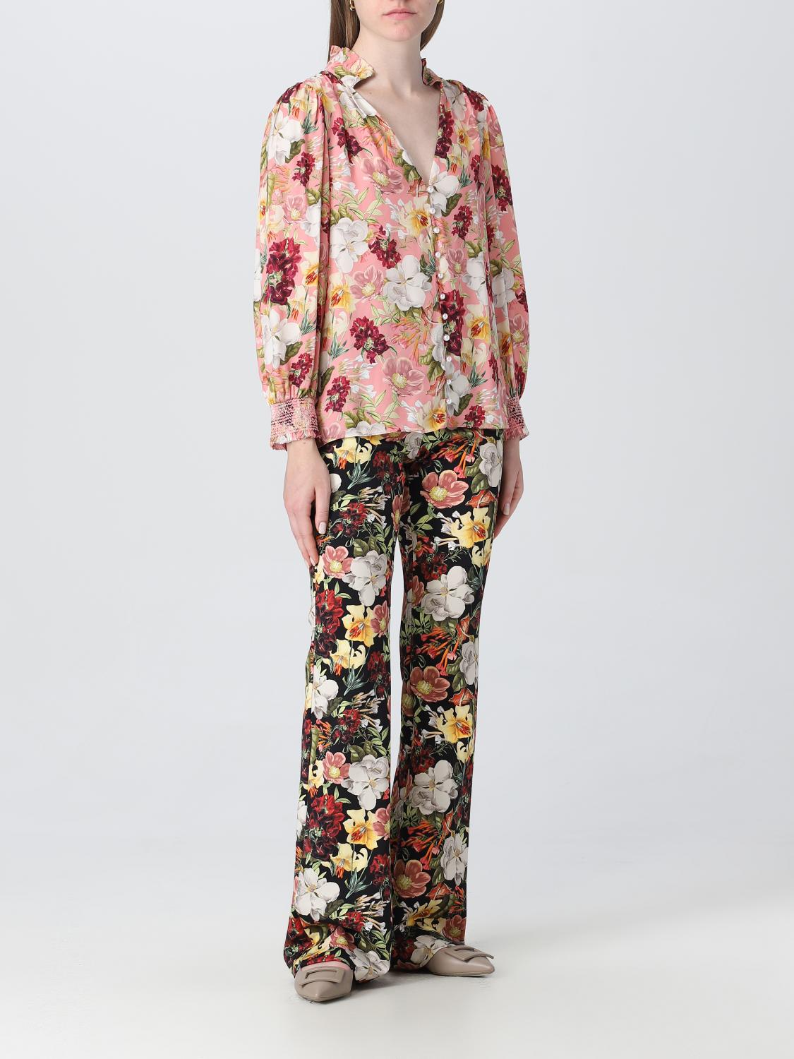 ALICE+OLIVIA CAMICIA: Camicia Alice+Olivia in viscosa con stampa floreale, Fantasia - Img 2
