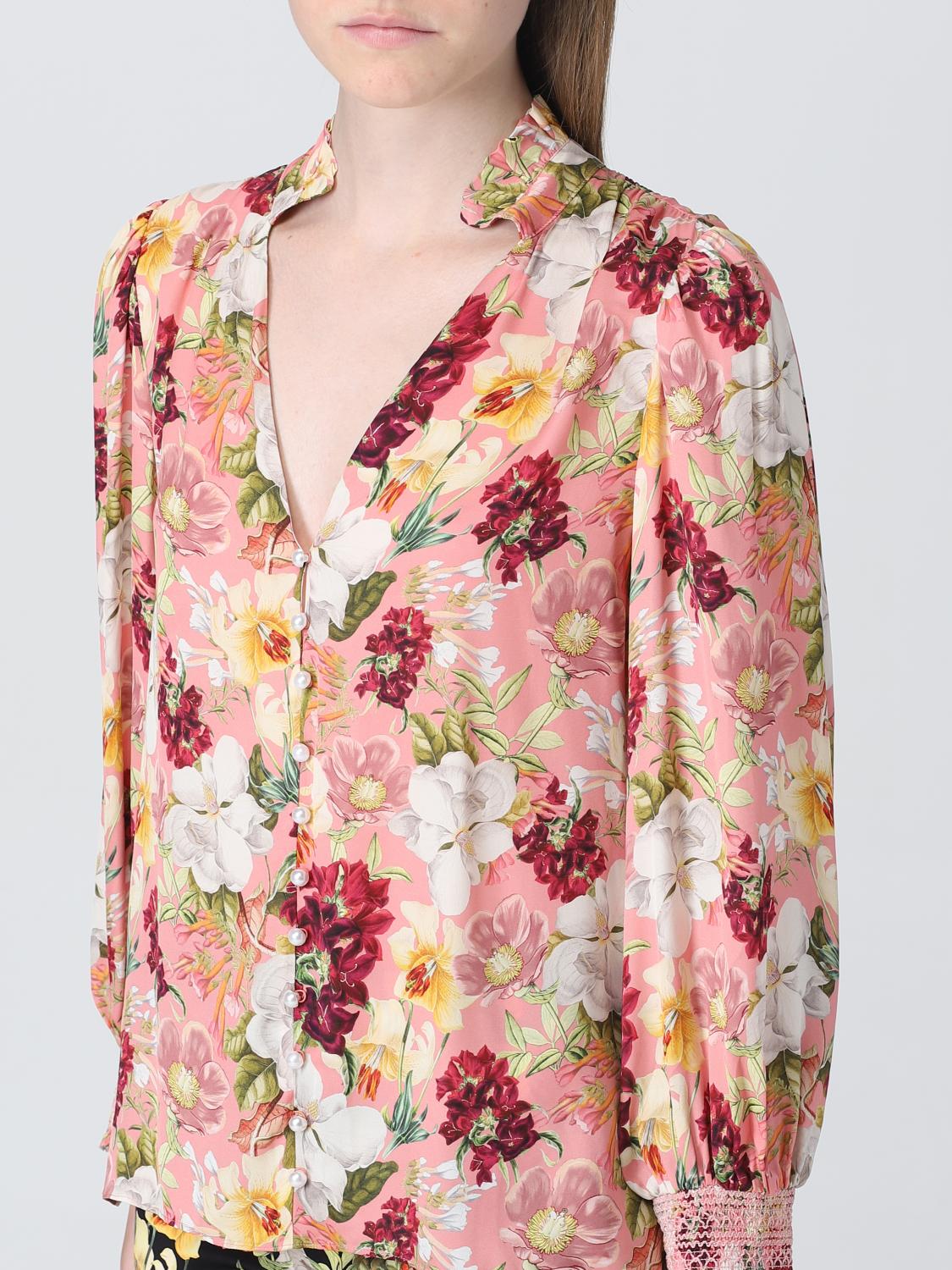 ALICE+OLIVIA CAMICIA: Camicia Alice+Olivia in viscosa con stampa floreale, Fantasia - Img 4