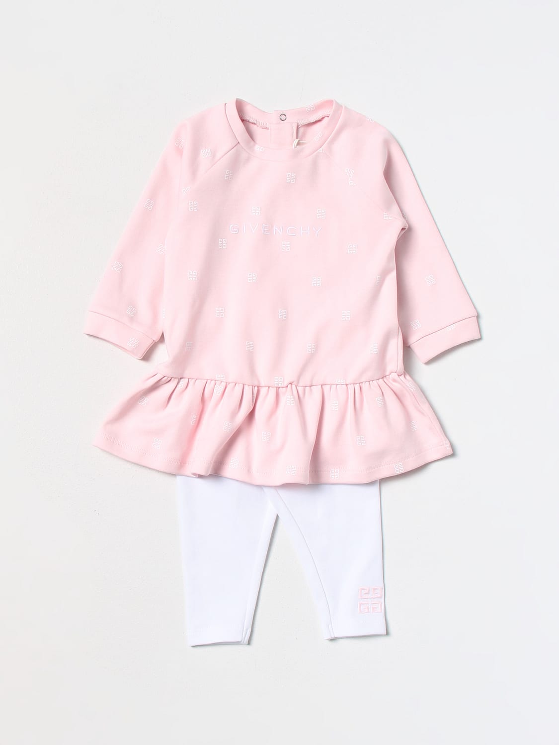 GIVENCHY ジャンプスーツ: ロンパース ボーイ Givenchy, ピンク - Img 1
