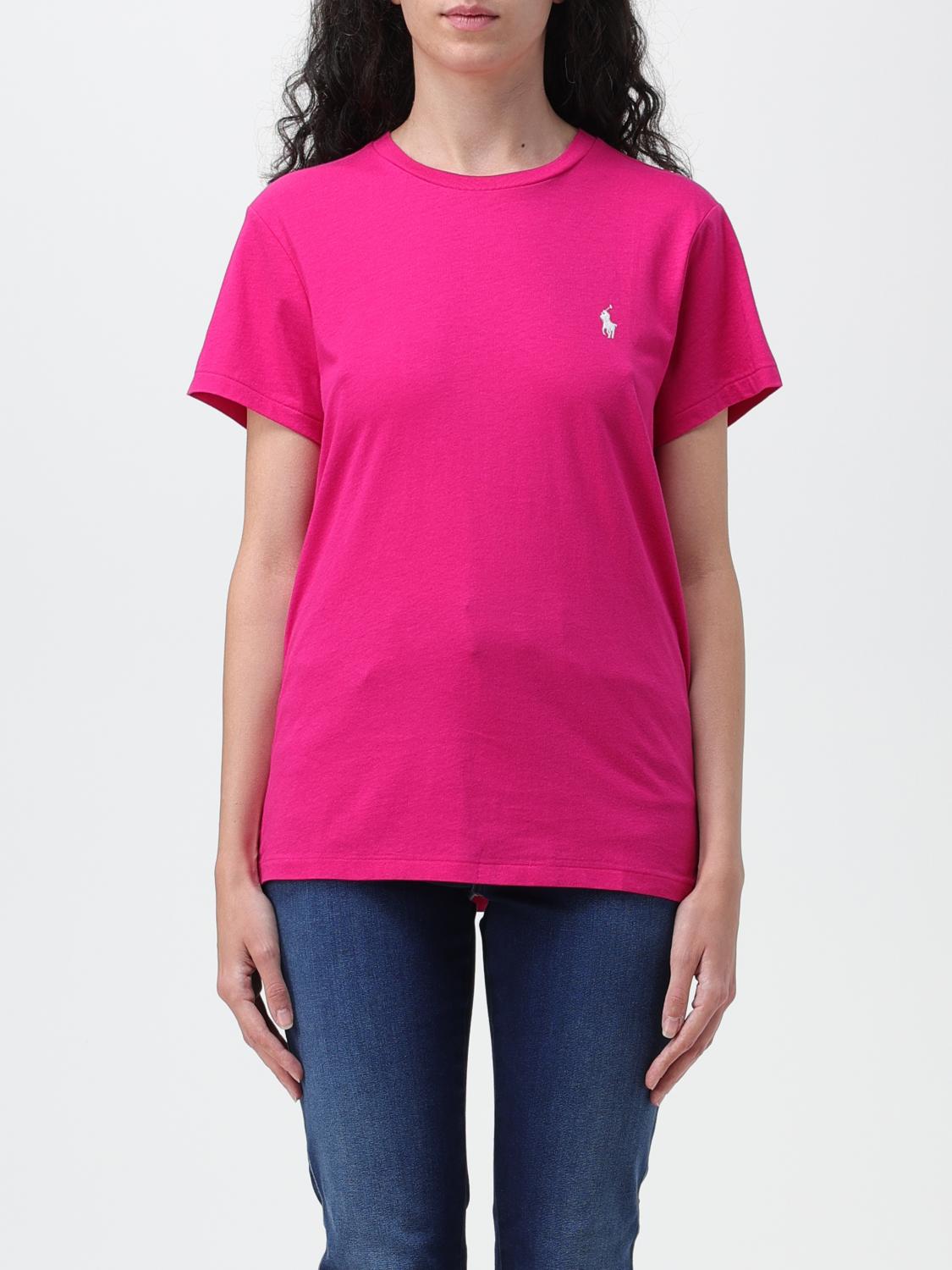 POLO RALPH LAUREN CAMISETA: Polo mujer Polo Ralph Lauren, Fucsia - Img 1