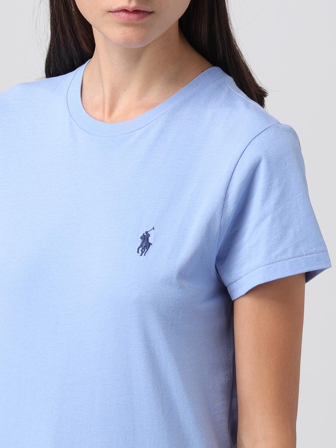 POLO RALPH LAUREN CAMISETA: Polo mujer Polo Ralph Lauren, Celeste - Img 3