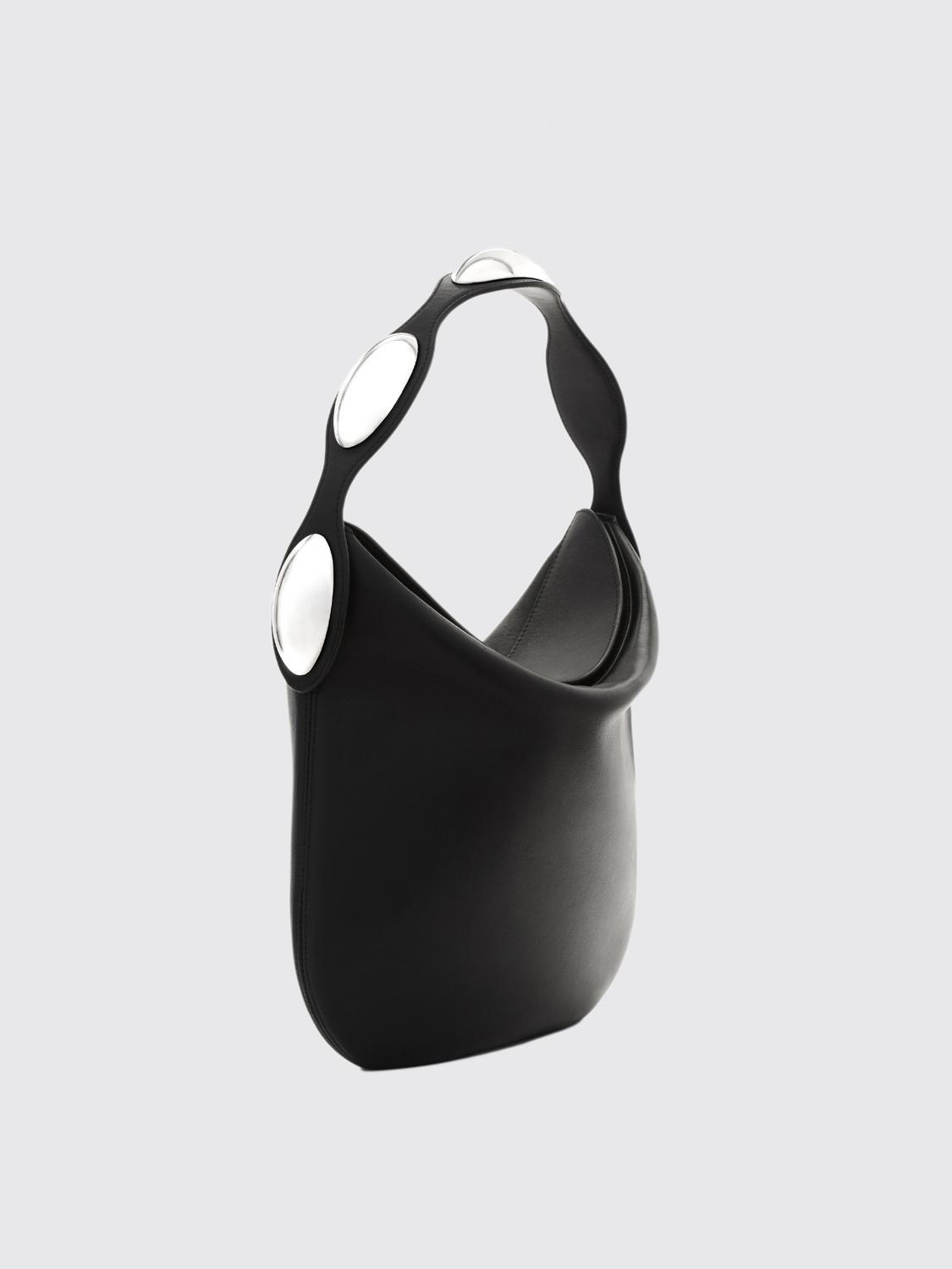 ALEXANDER WANG BORSA A SPALLA: Borsa Dome Alexander Wang in pelle, Nero - Img 2