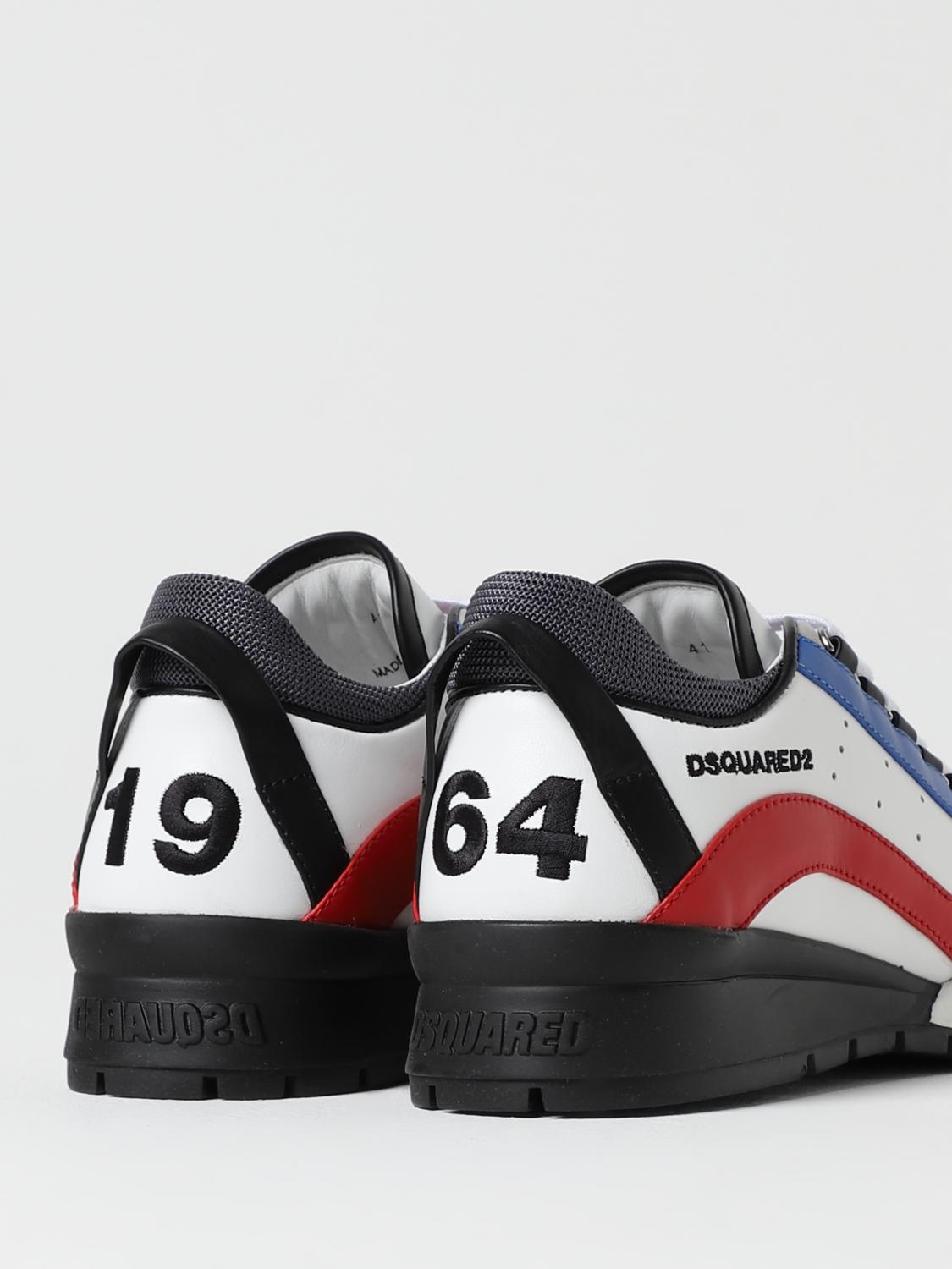 DSQUARED2 BASKETS: Baskets homme Dsquared2, Blanc 1 - Img 3