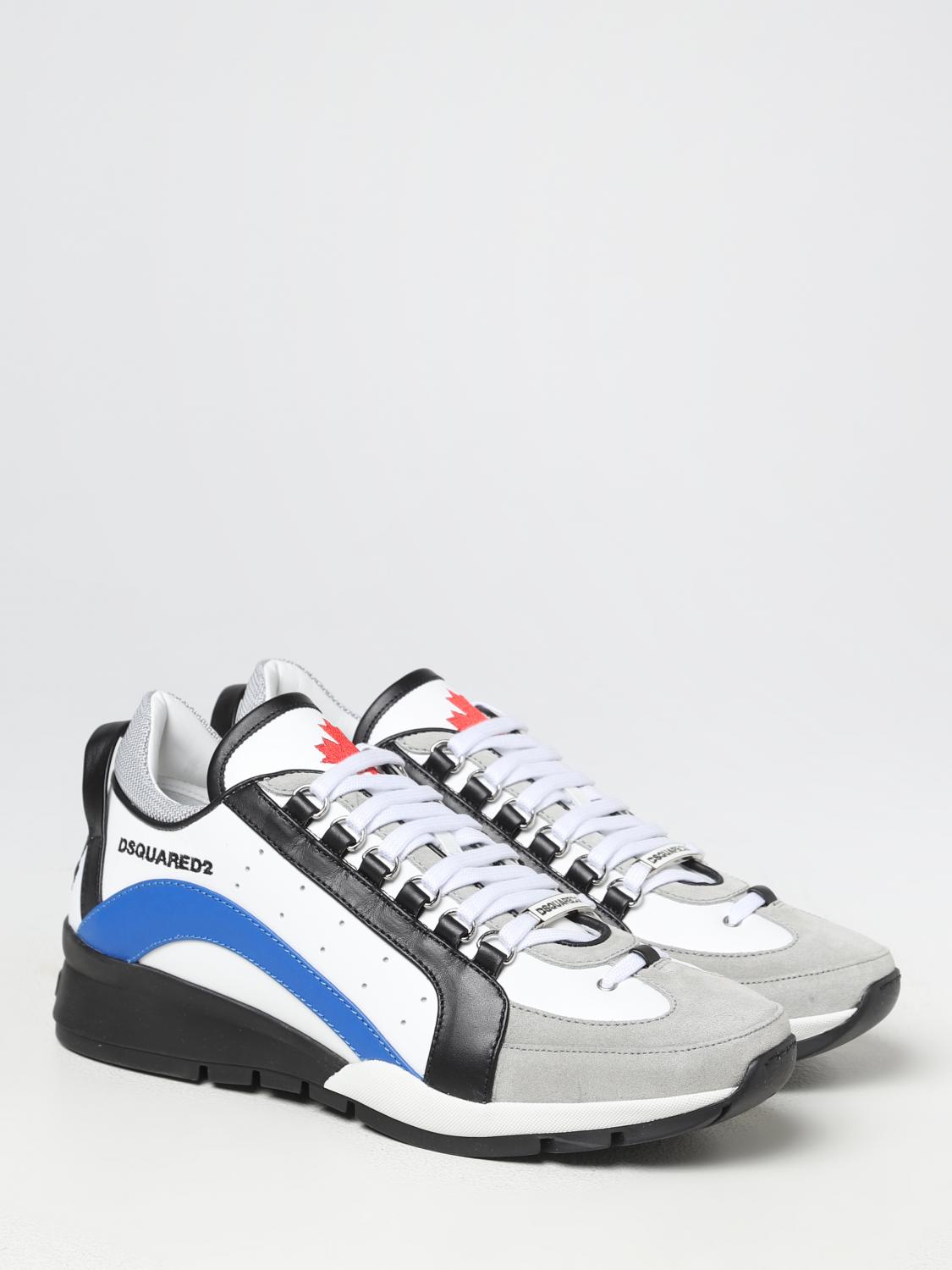 DSQUARED2 SNEAKERS: Sneakers herren Dsquared2, Weiss 2 - Img 2