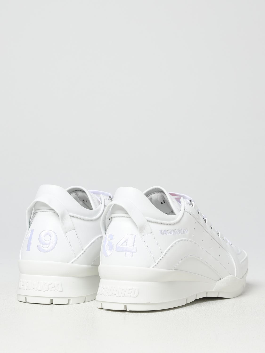 DSQUARED2 BASKETS: Baskets homme Dsquared2, Blanc - Img 3