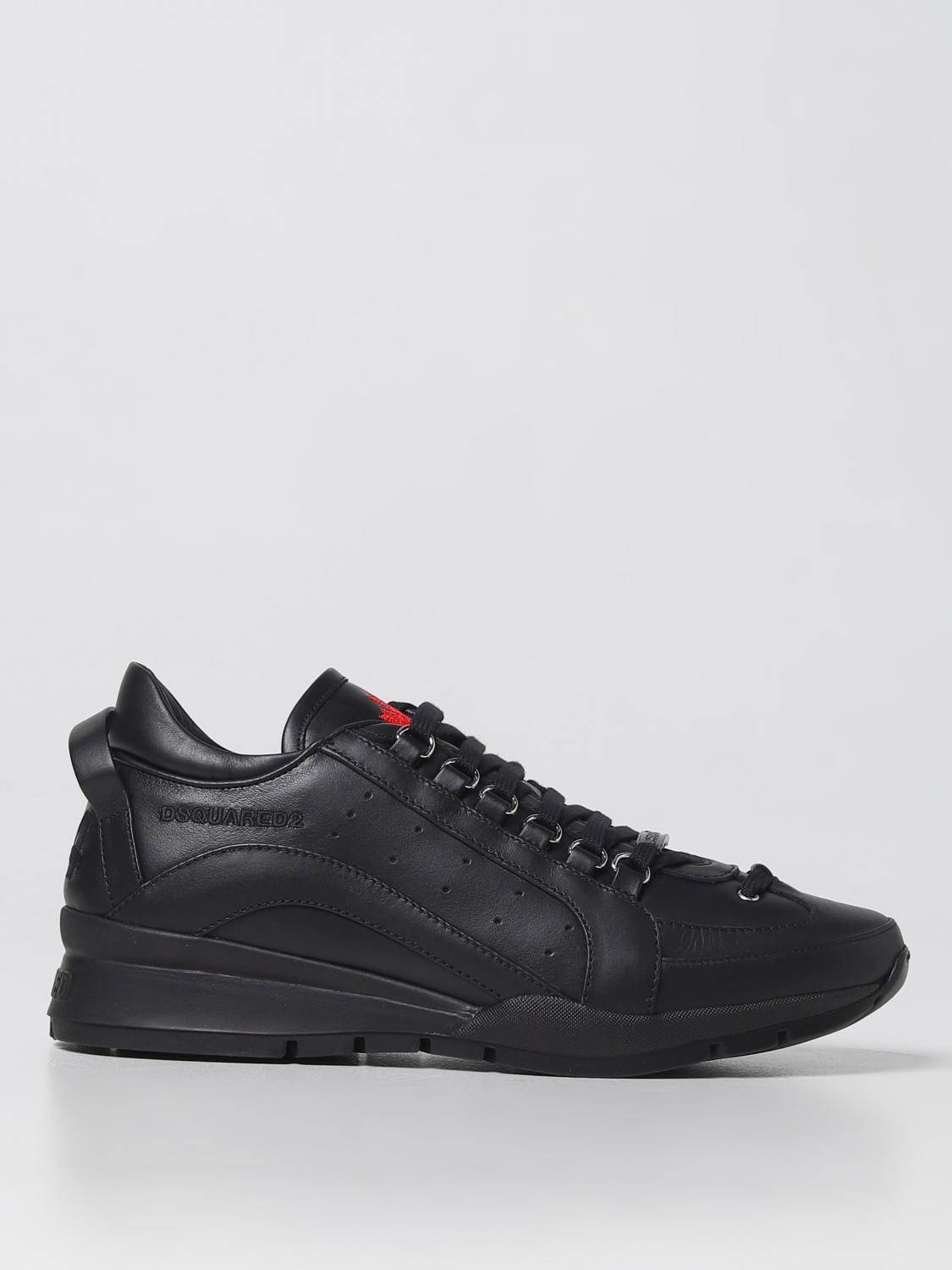 DSQUARED2 BASKETS: Baskets homme Dsquared2, Noir - Img 1